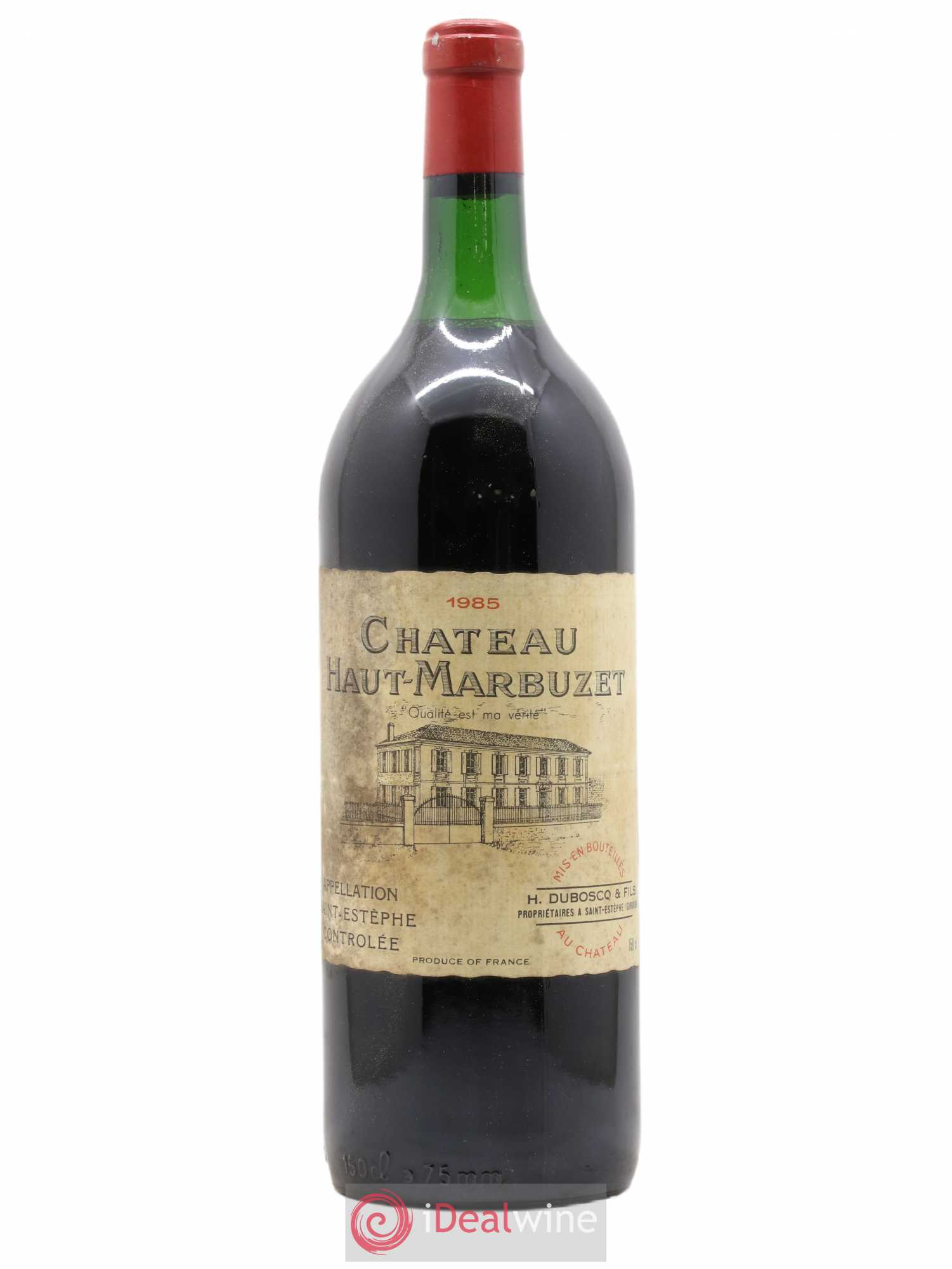 Château Haut Marbuzet 1985 - Lot de 1 magnum - 0