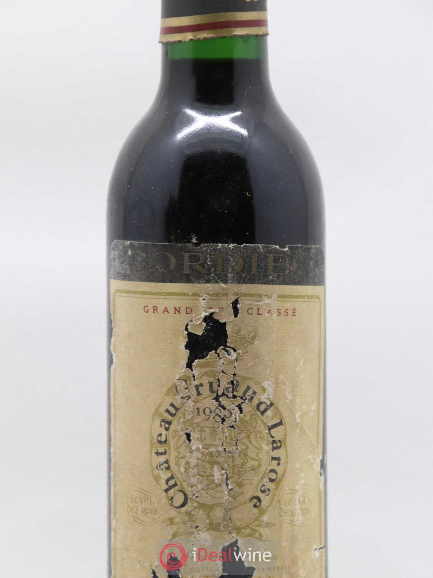 Château Gruaud Larose 2ème Grand Cru Classé 1985 - Lot de 3 demi bouteilles - 1