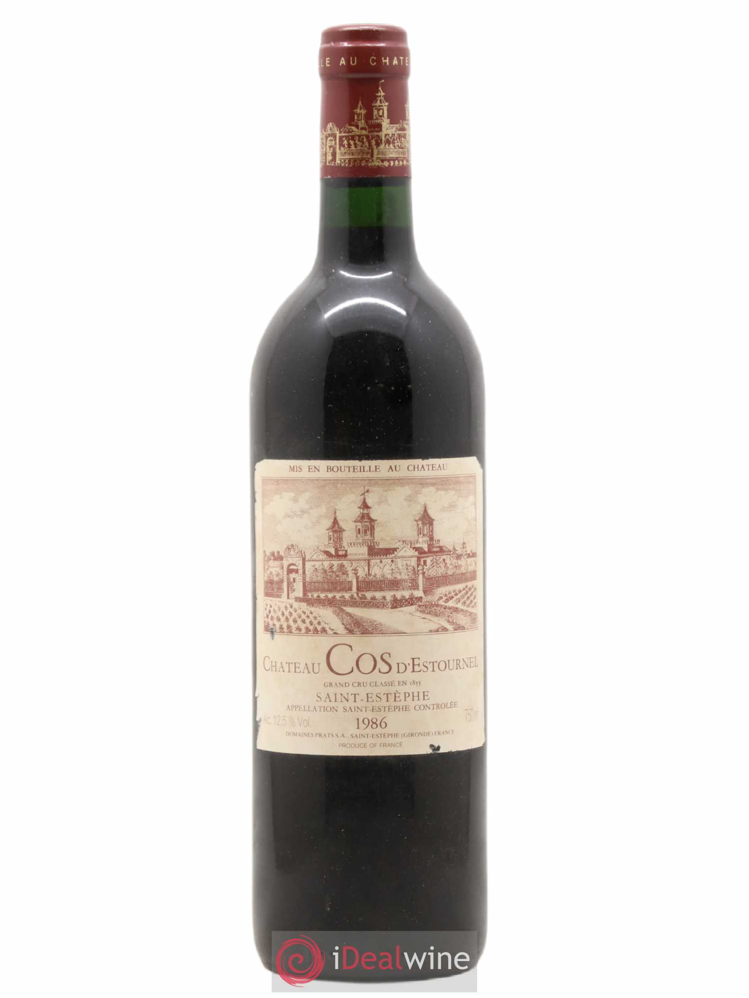 Cos d'Estournel 2ème Grand Cru Classé 1986 - Lot de 1 bouteille - 0