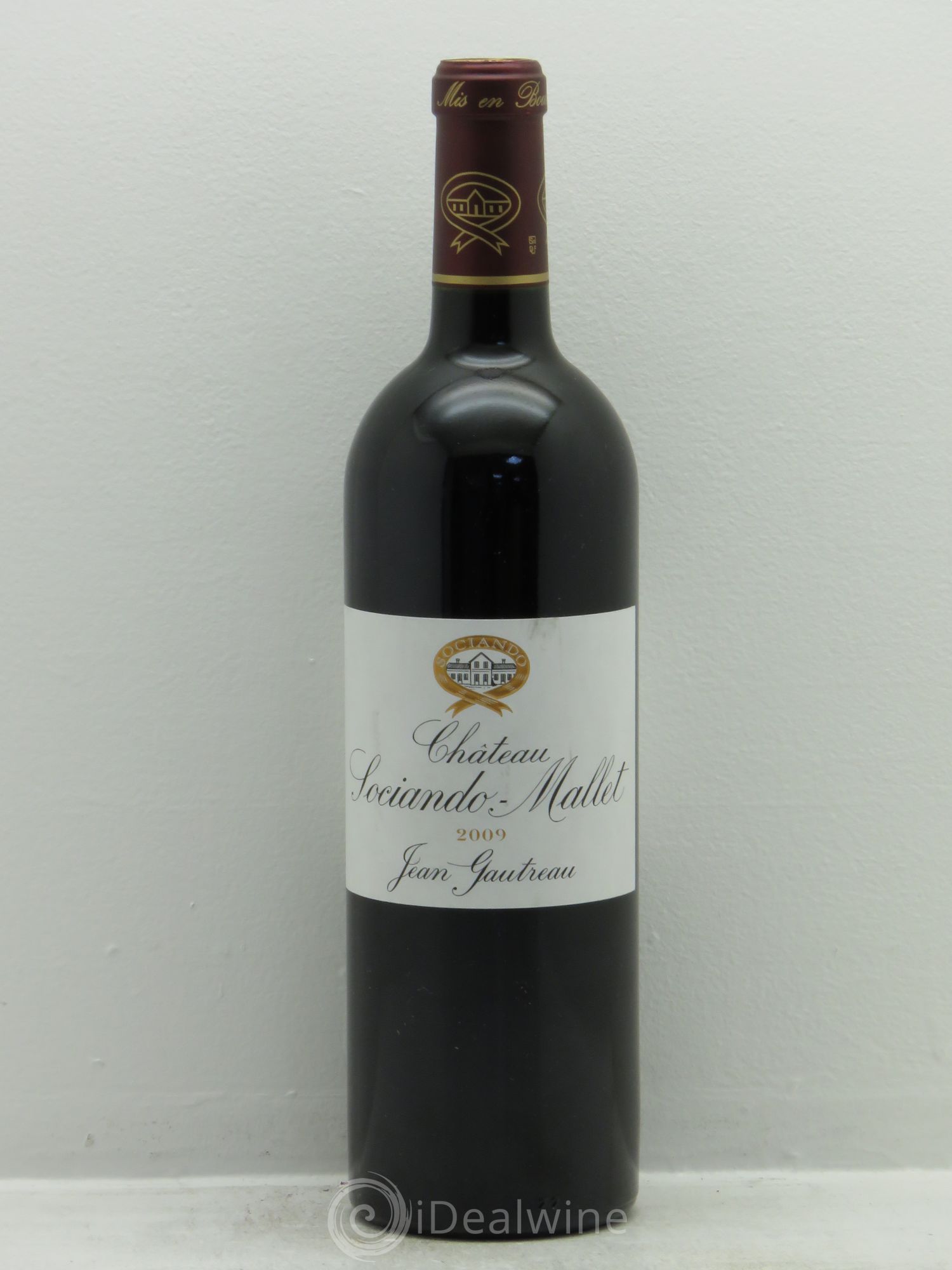 Château Sociando Mallet 2009 - Lot de 12 bouteilles - 0