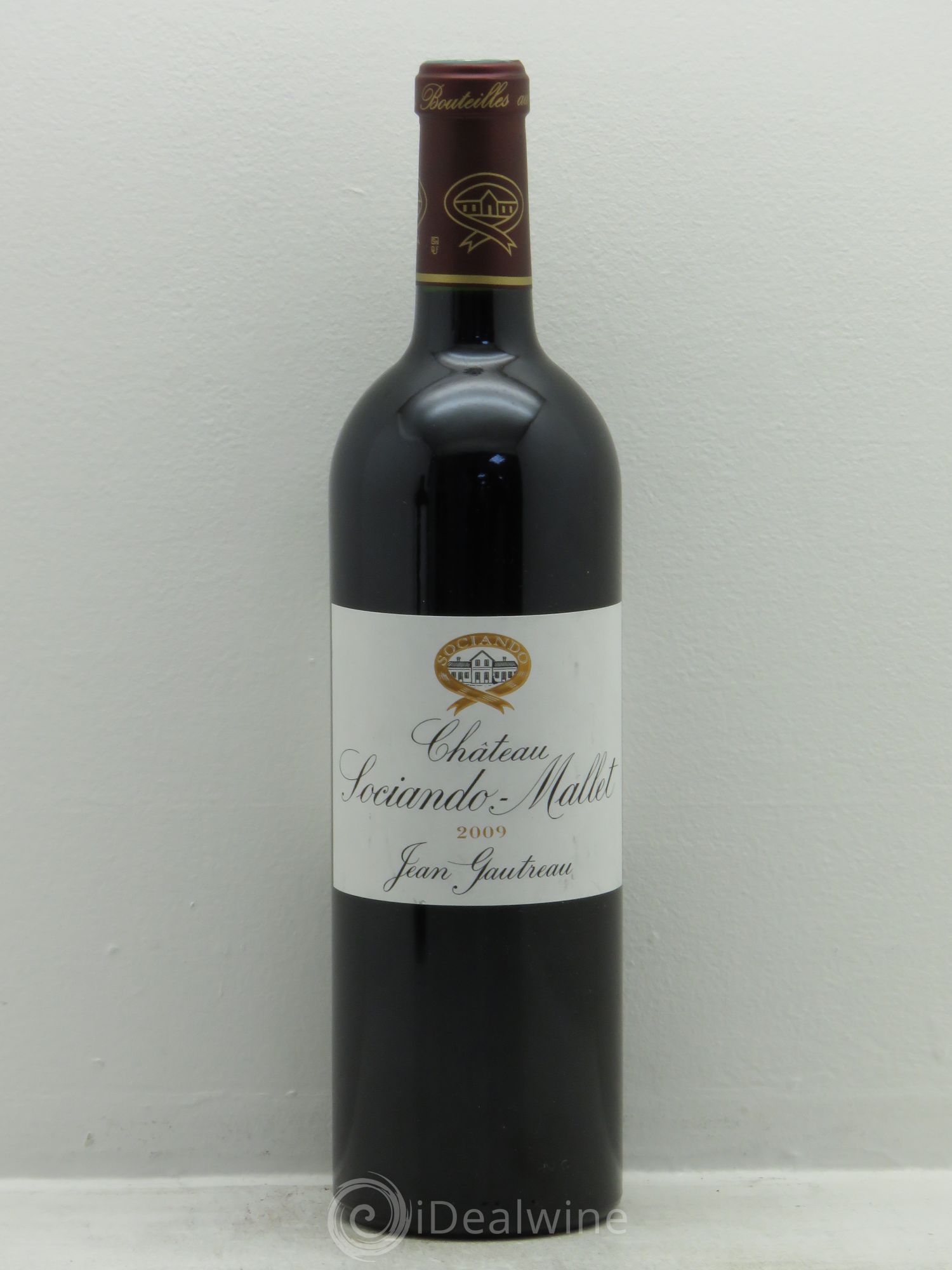 Château Sociando Mallet 2009 - Lot de 1 bouteille - 0