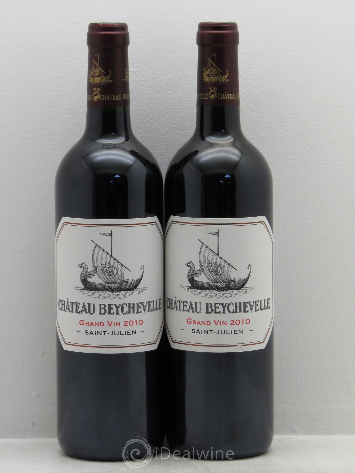 Château Beychevelle 4ème Grand Cru Classé 2010 - Lot de 2 bouteilles - 0