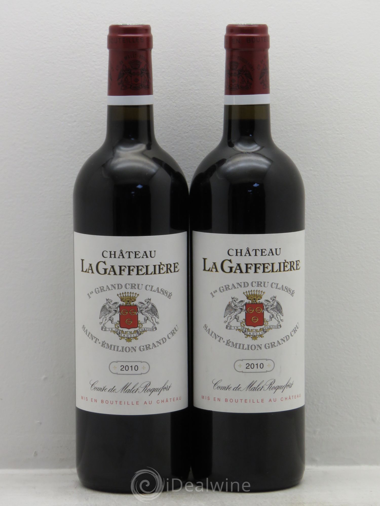 Château la Gaffelière 1er Grand Cru Classé B 2010 - Lot de 2 bouteilles - 0