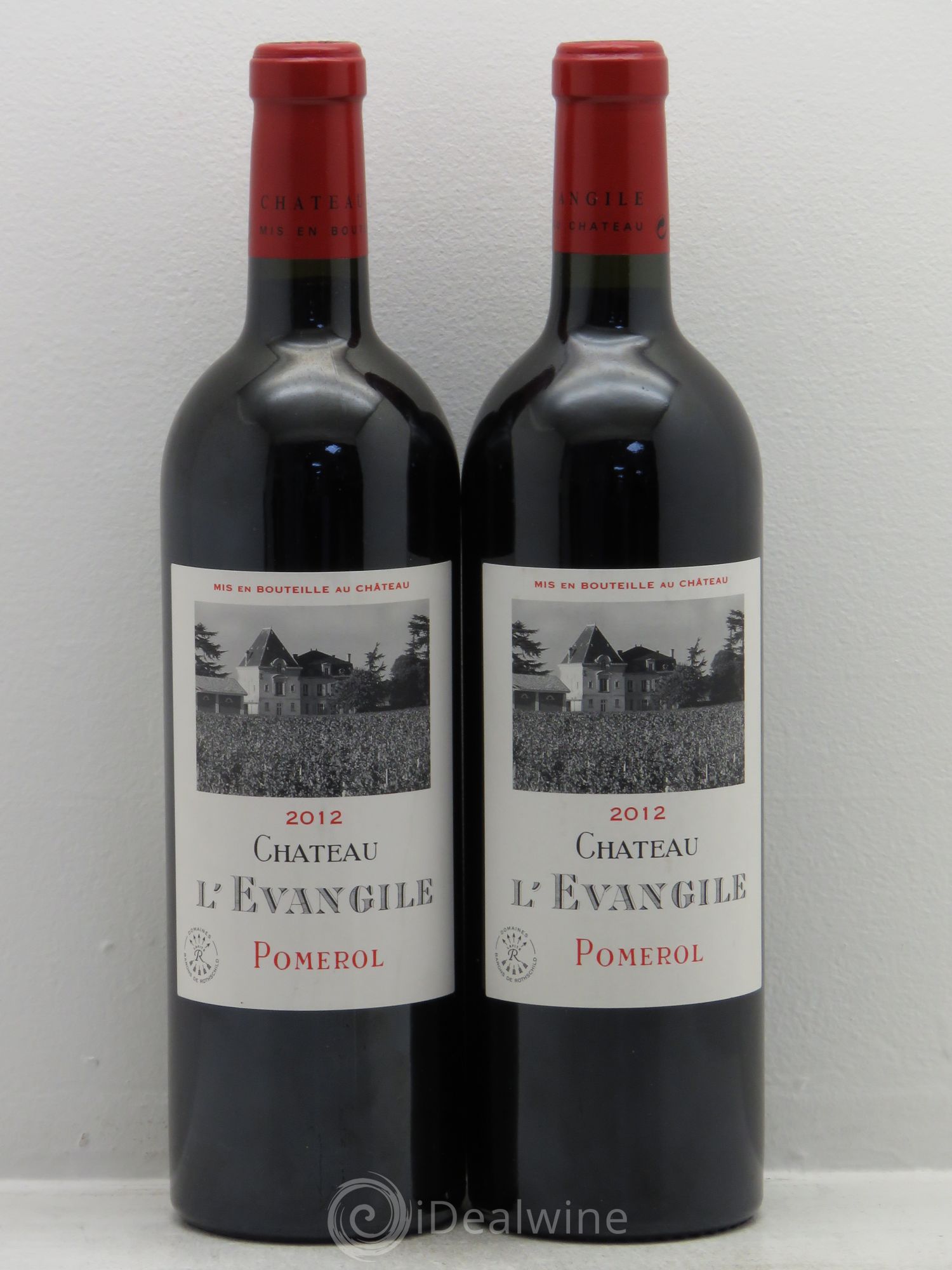 Château l' Évangile 2012 - Lot de 2 bouteilles - 0