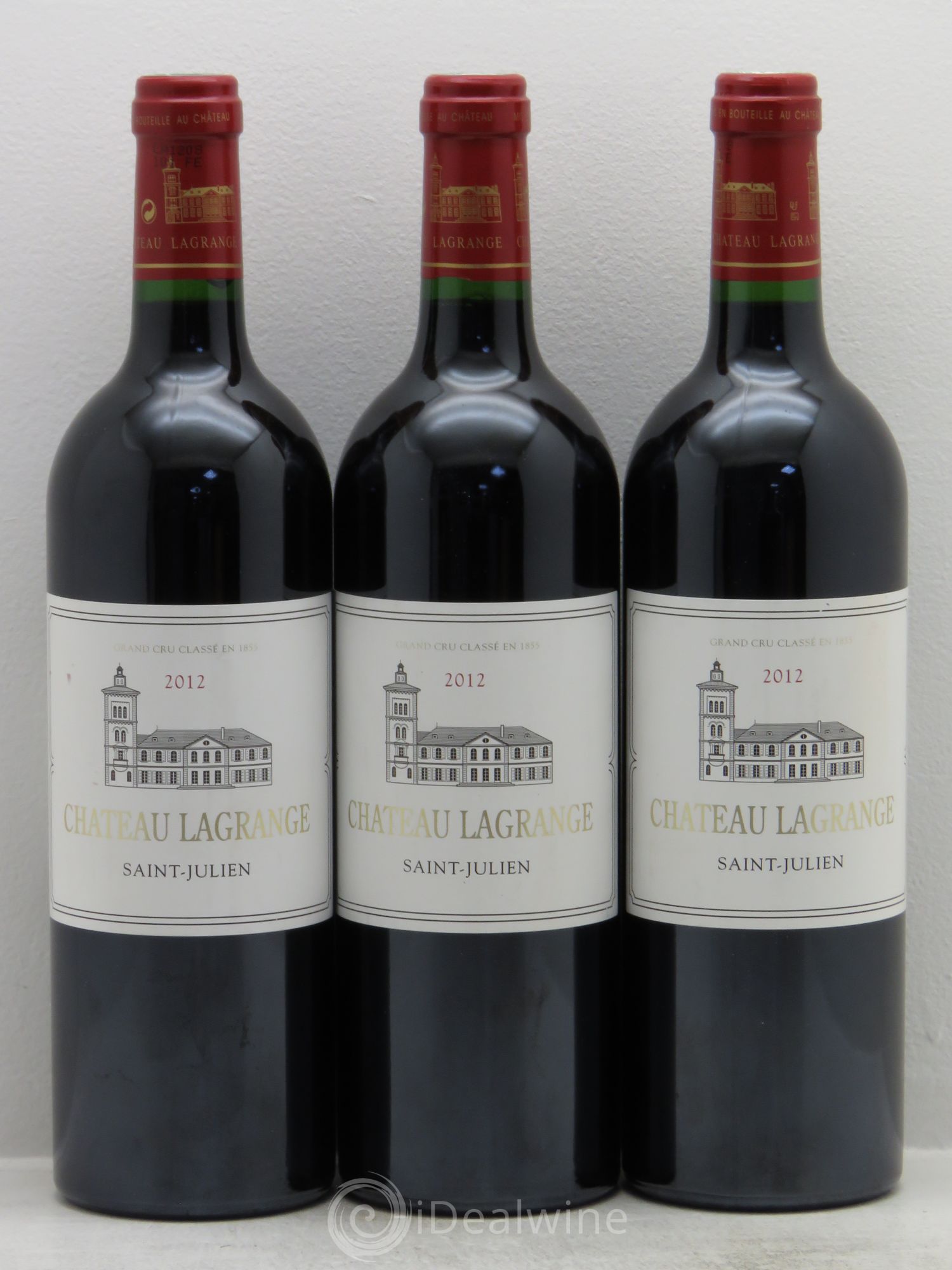 Château Lagrange 3ème Grand Cru Classé 2012 - Lot de 3 bouteilles - 0
