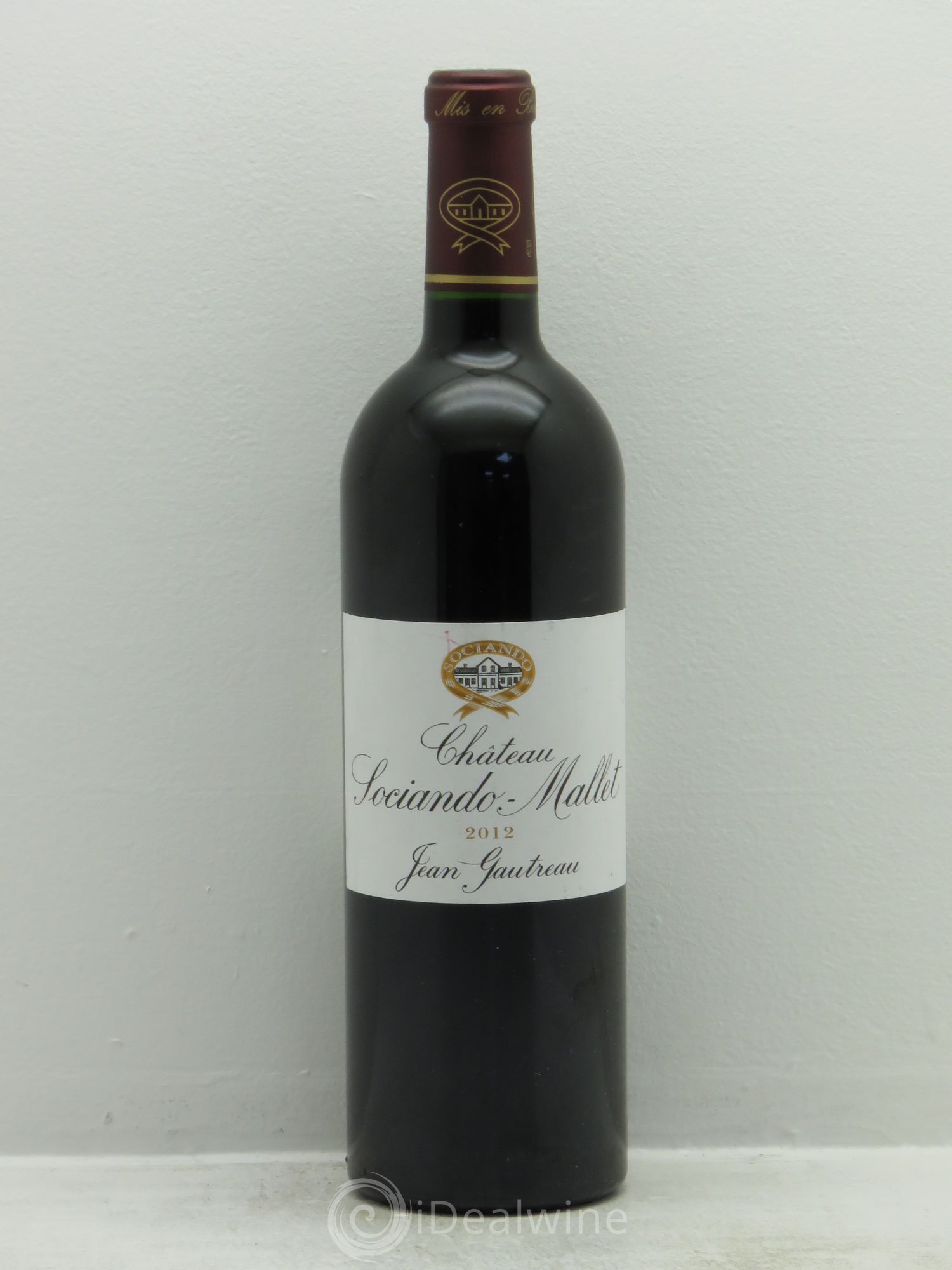 Château Sociando Mallet 2012 - Lot de 6 bouteilles - 0
