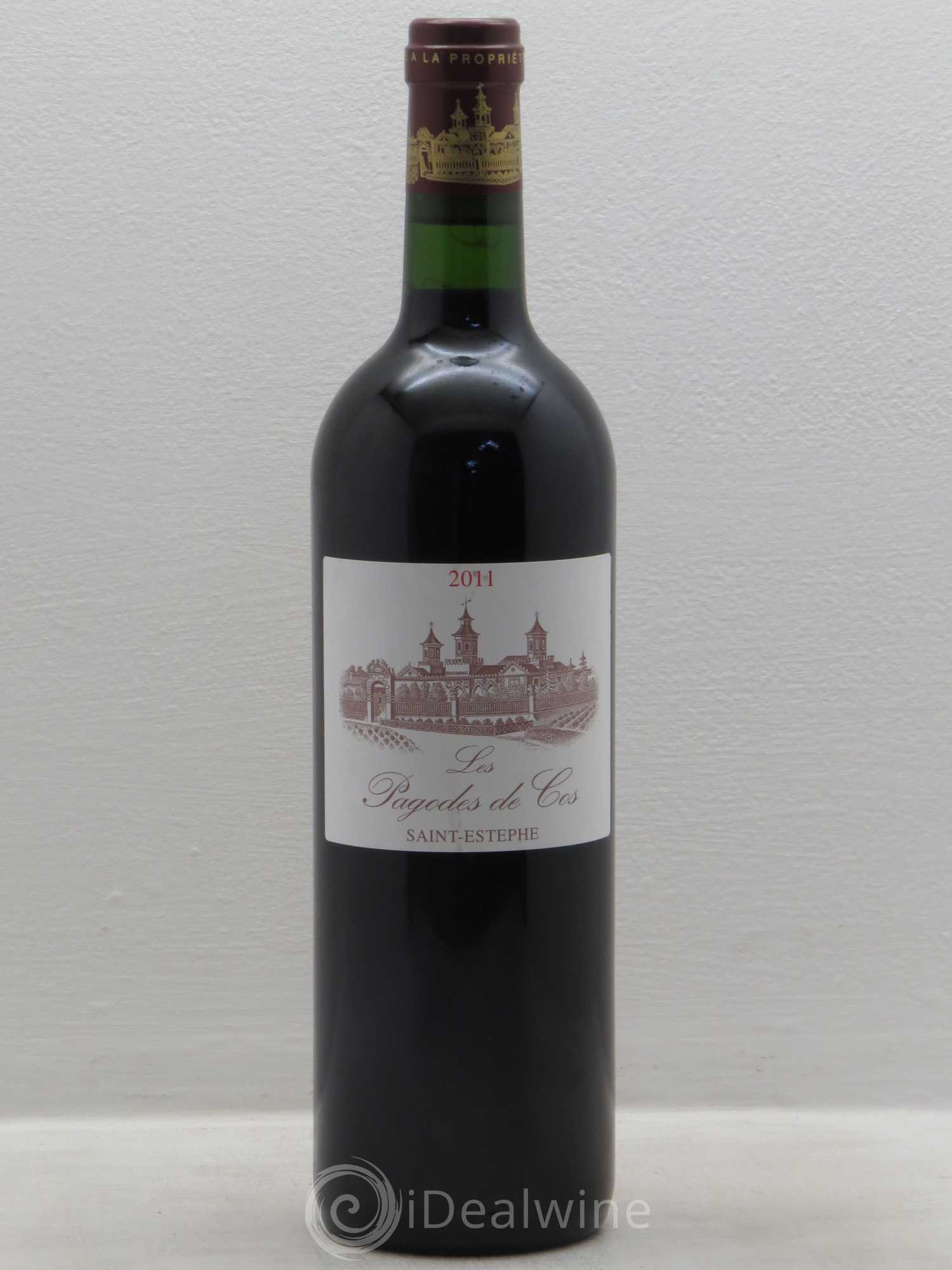 Les Pagodes de Cos Second Vin 2011 - Posten von 1 Flasche - 0