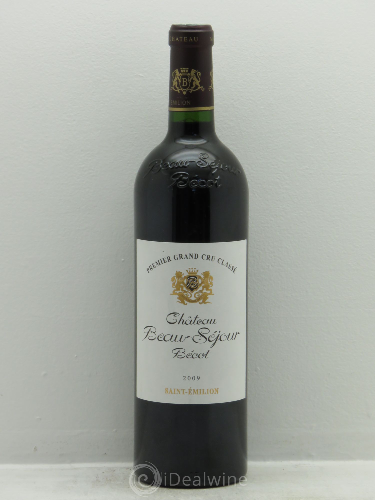 Château Beau-Séjour Bécot 1er Grand Cru Classé B 2009 - Lot de 6 bouteilles - 0