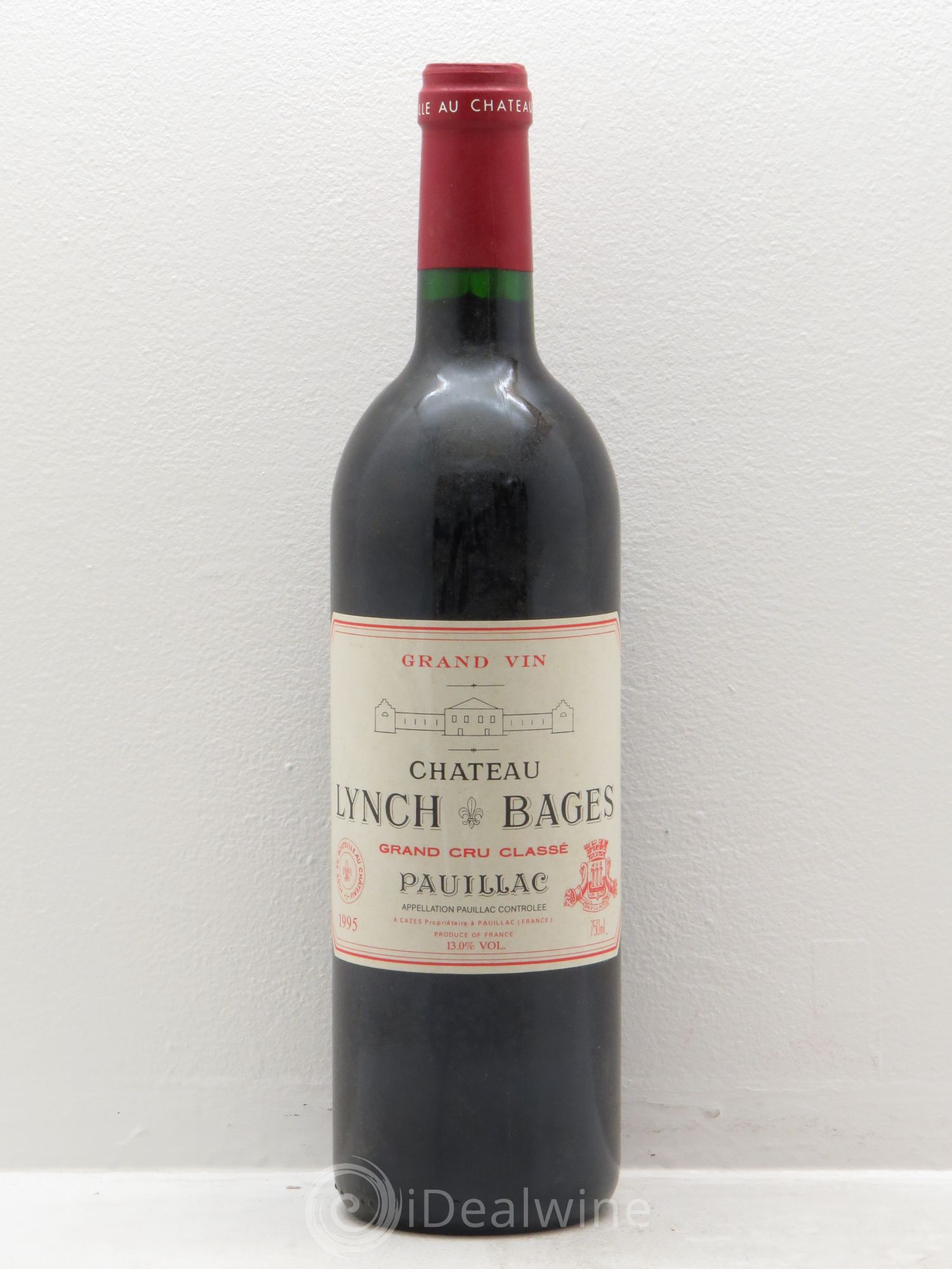 Château Lynch Bages 5ème Grand Cru Classé 1995 - Lot de 1 bouteille - 0