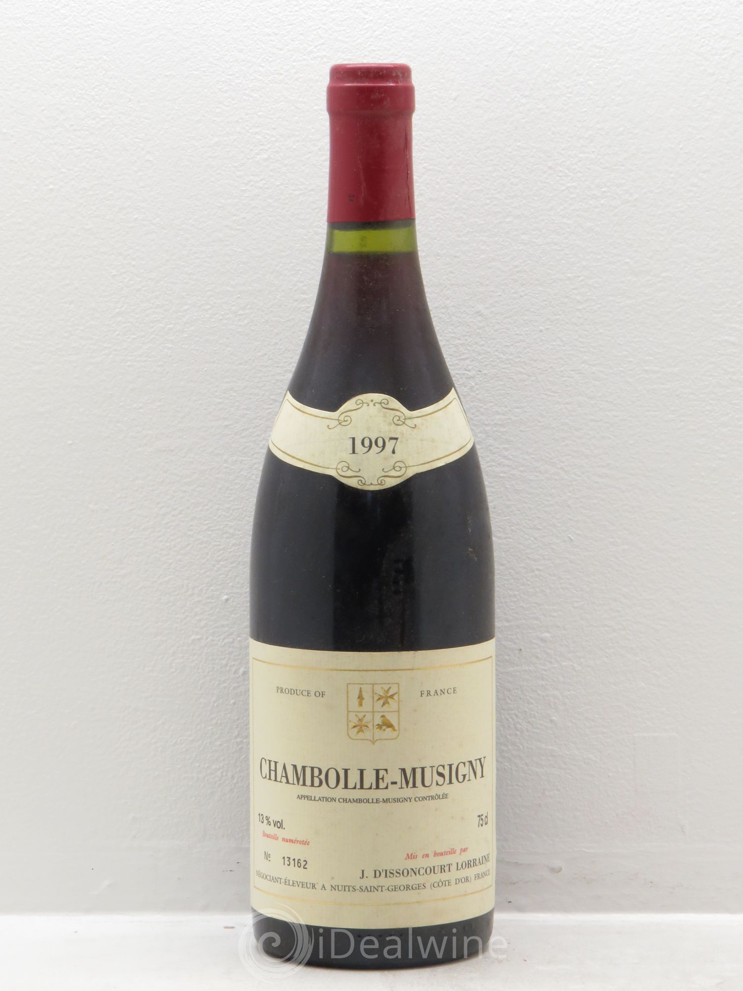 Chambolle-Musigny J.D'Issoncourt Lorraine 1997 - Posten von 1 Flasche - 0