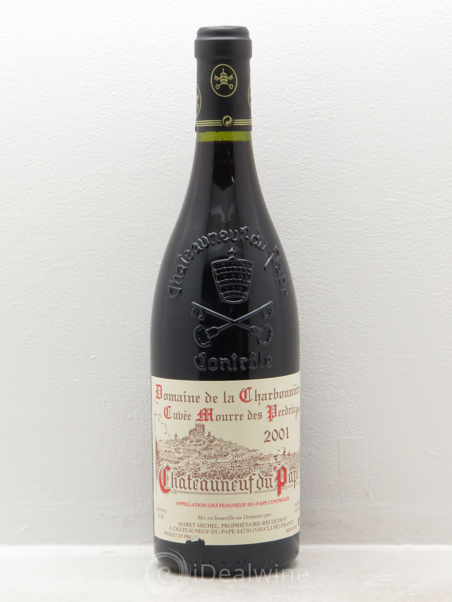Châteauneuf-du-Pape Cuvée Mourre des Perdrix 2001 - Posten von 12 Flaschen - 0