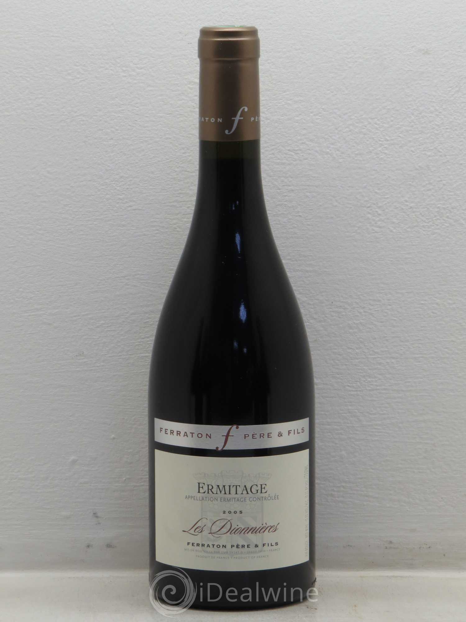 Hermitage Domaine Ferraton Les Dionnières 2005 - Posten von 6 Flaschen - 0