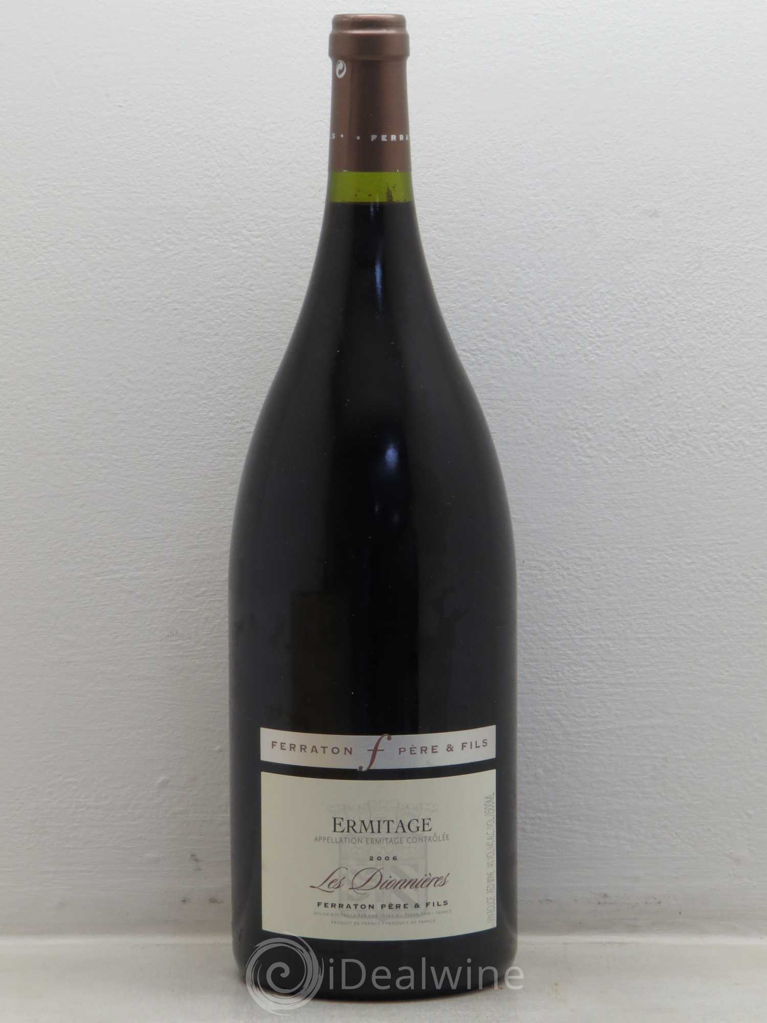Hermitage Les Dionnières - Domaine Ferraton 2006 - Posten von 1 Magnum - 0
