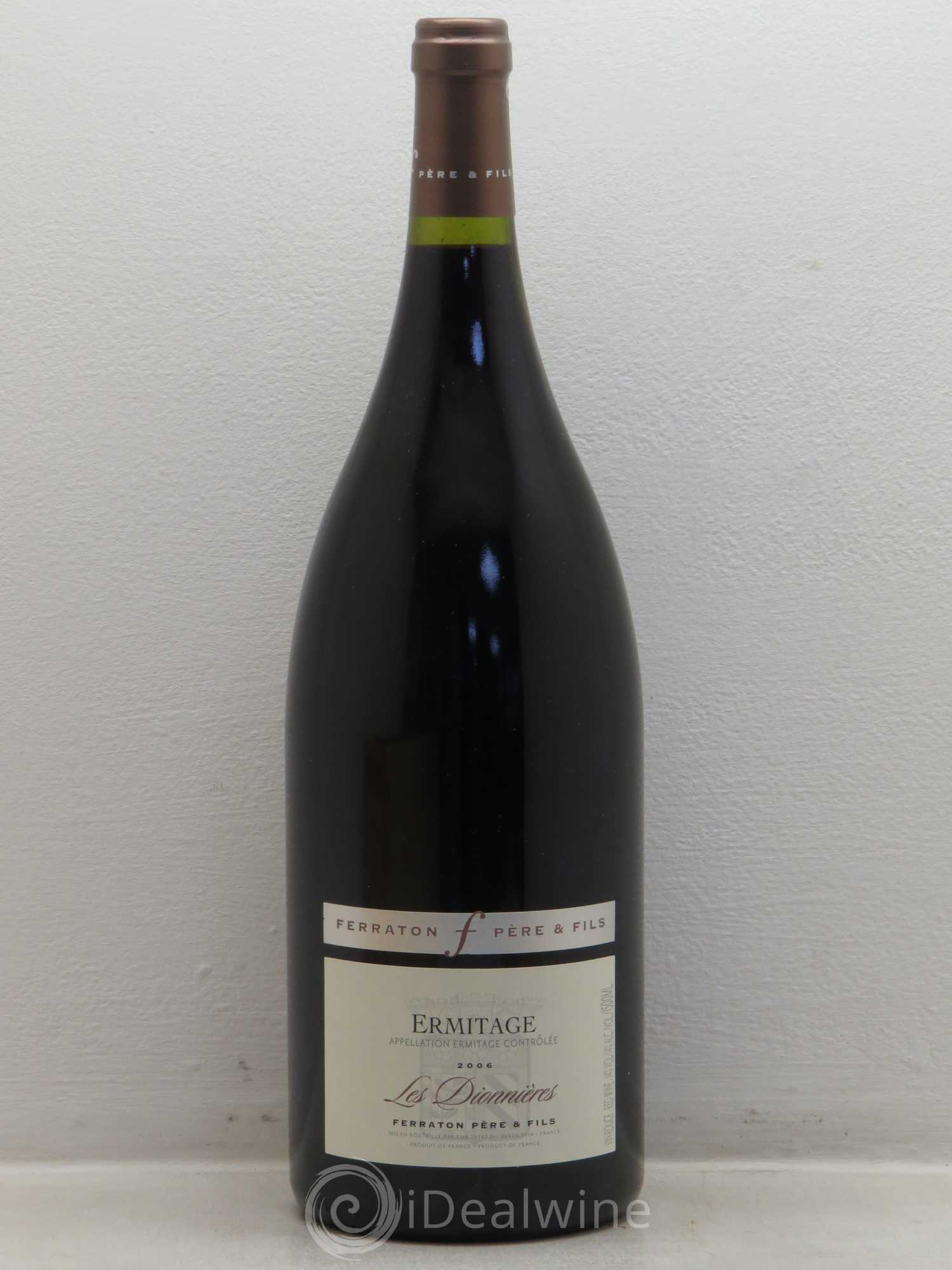 Hermitage Les Dionnières - Domaine Ferraton 2006 - Posten von 1 Magnum - 0