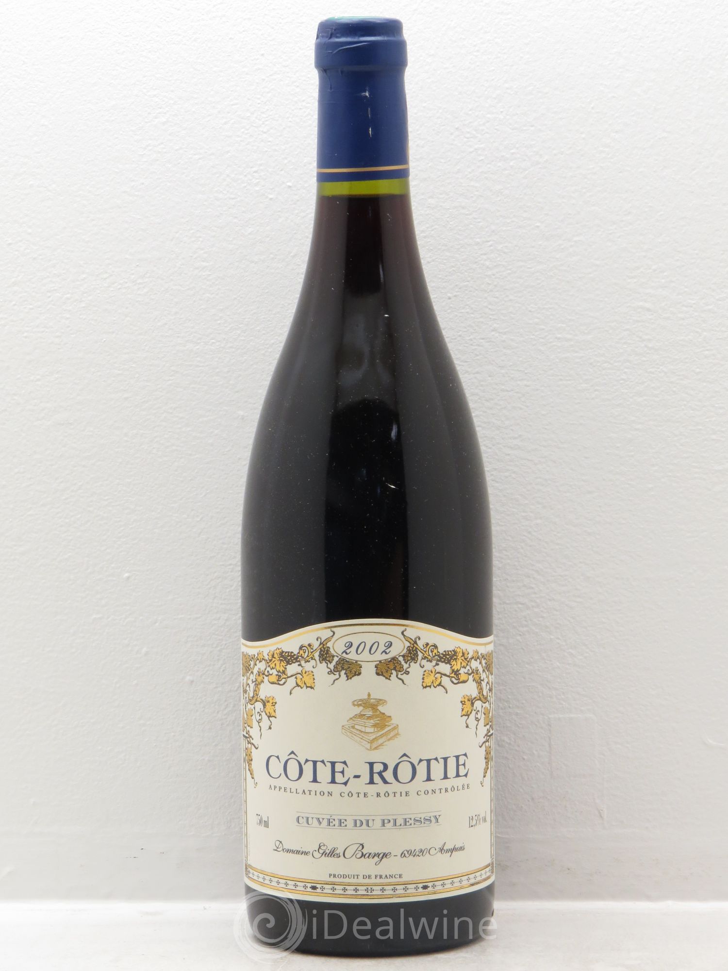 Côte-Rôtie Domaine Barge Cuvée du Plessy 2002 - Posten von 12 Flaschen - 0