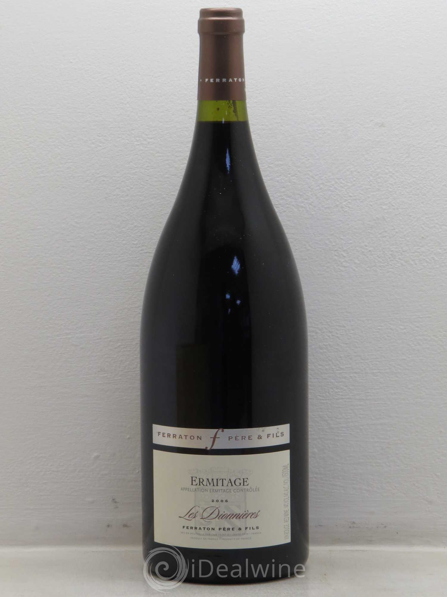 Hermitage Les Dionnières - Domaine Ferraton 2006 - Posten von 1 Magnum - 0