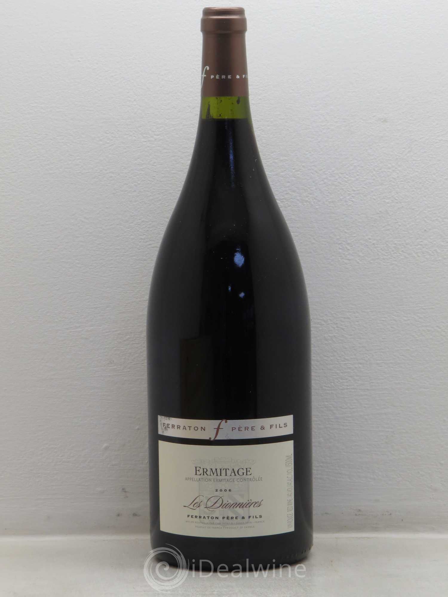 Hermitage Les Dionnières - Domaine Ferraton 2006 - Posten von 1 Magnum - 0