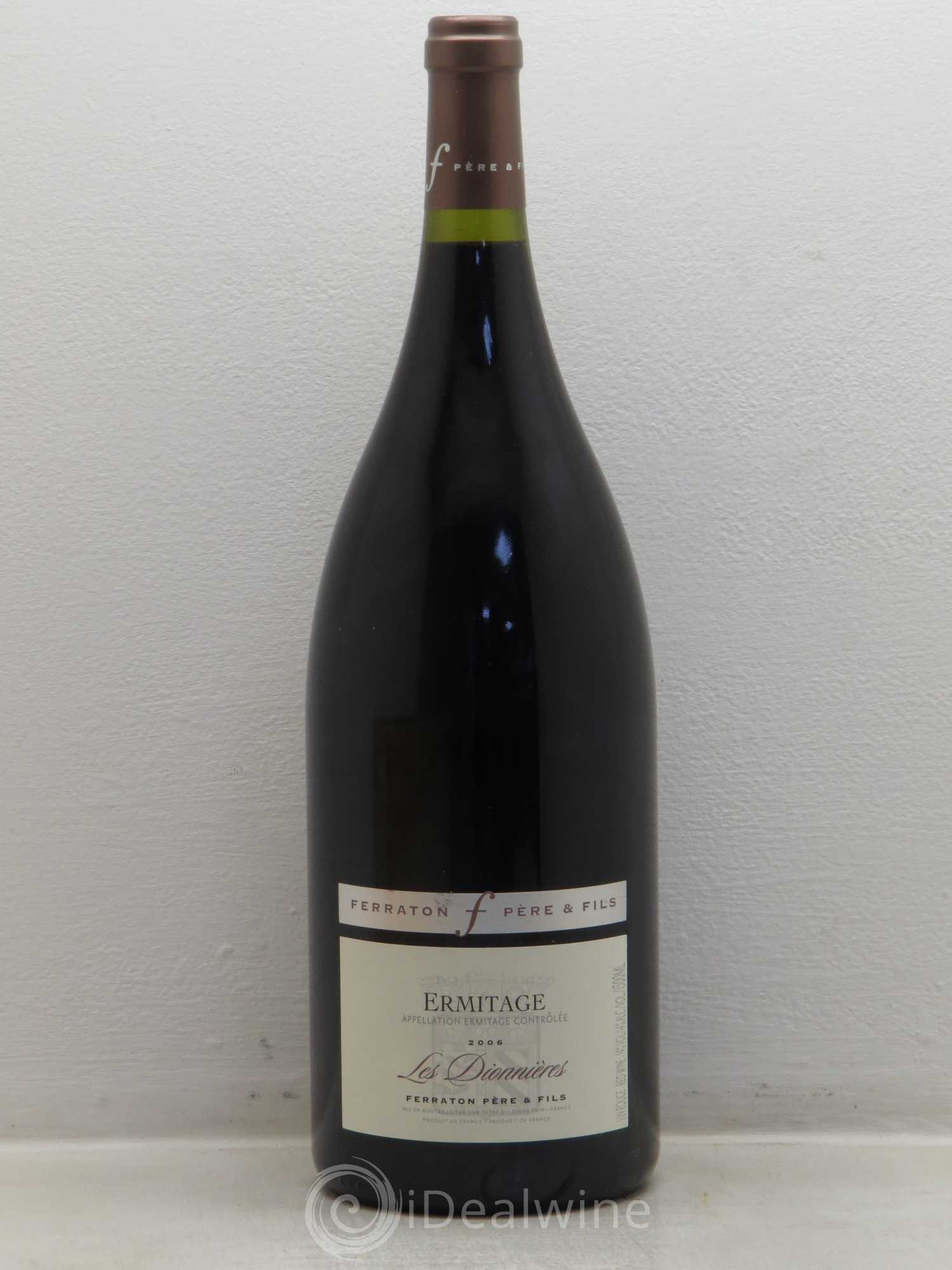 Hermitage Les Dionnières - Domaine Ferraton 2006 - Posten von 1 Magnum - 0