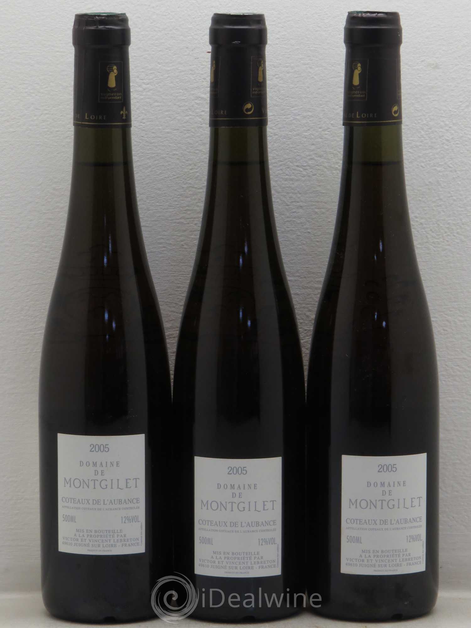 Coteaux de l'Aubance 2005 - Posten von 3 Flaschen - 1