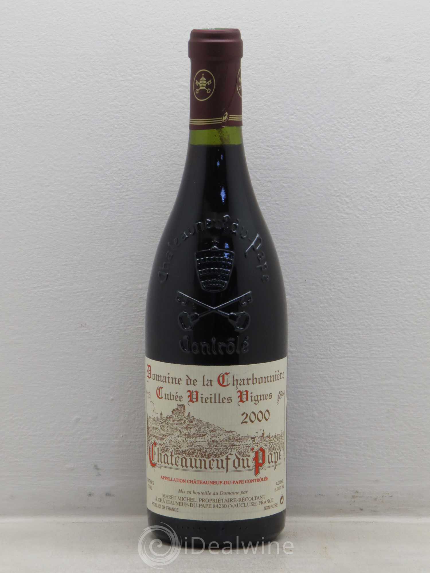 Châteauneuf-du-Pape Vieilles Vignes Charbonnière (Domaine de la) 2000 - Lot de 6 bouteilles - 0