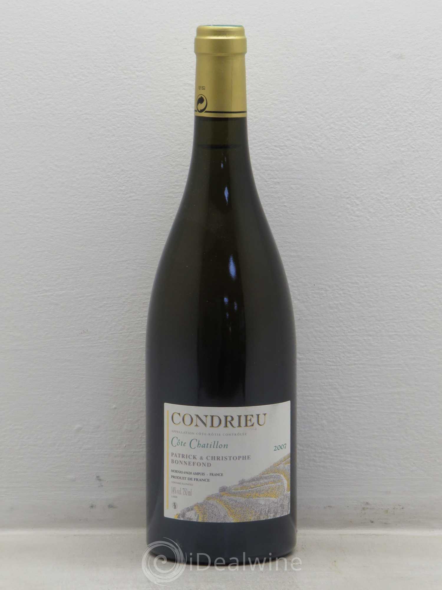 Condrieu Côte Chatillon 2007 - Lot de 6 bouteilles - 0