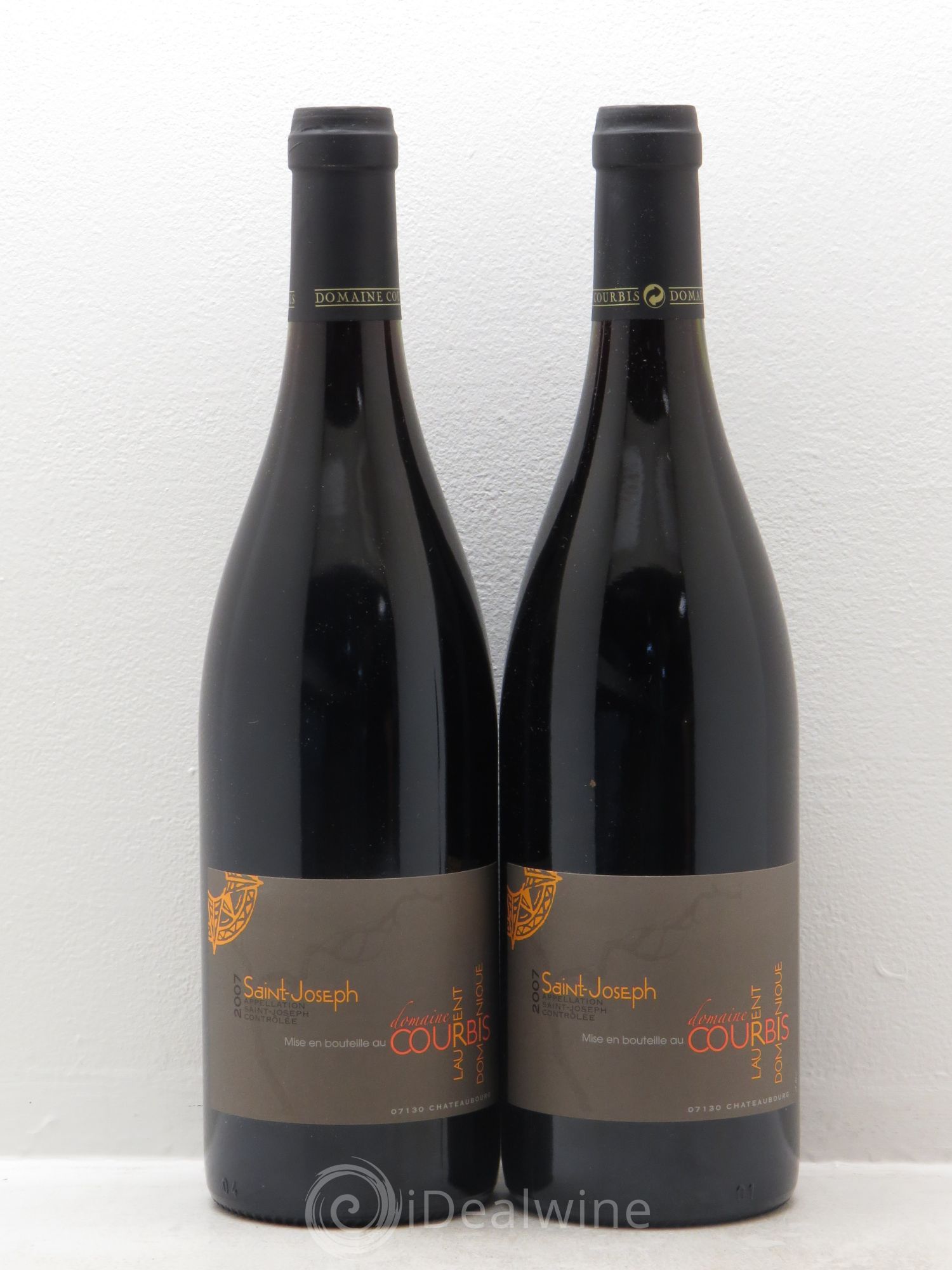 Saint-Joseph Courbis 2007 - Lot de 2 bouteilles - 0