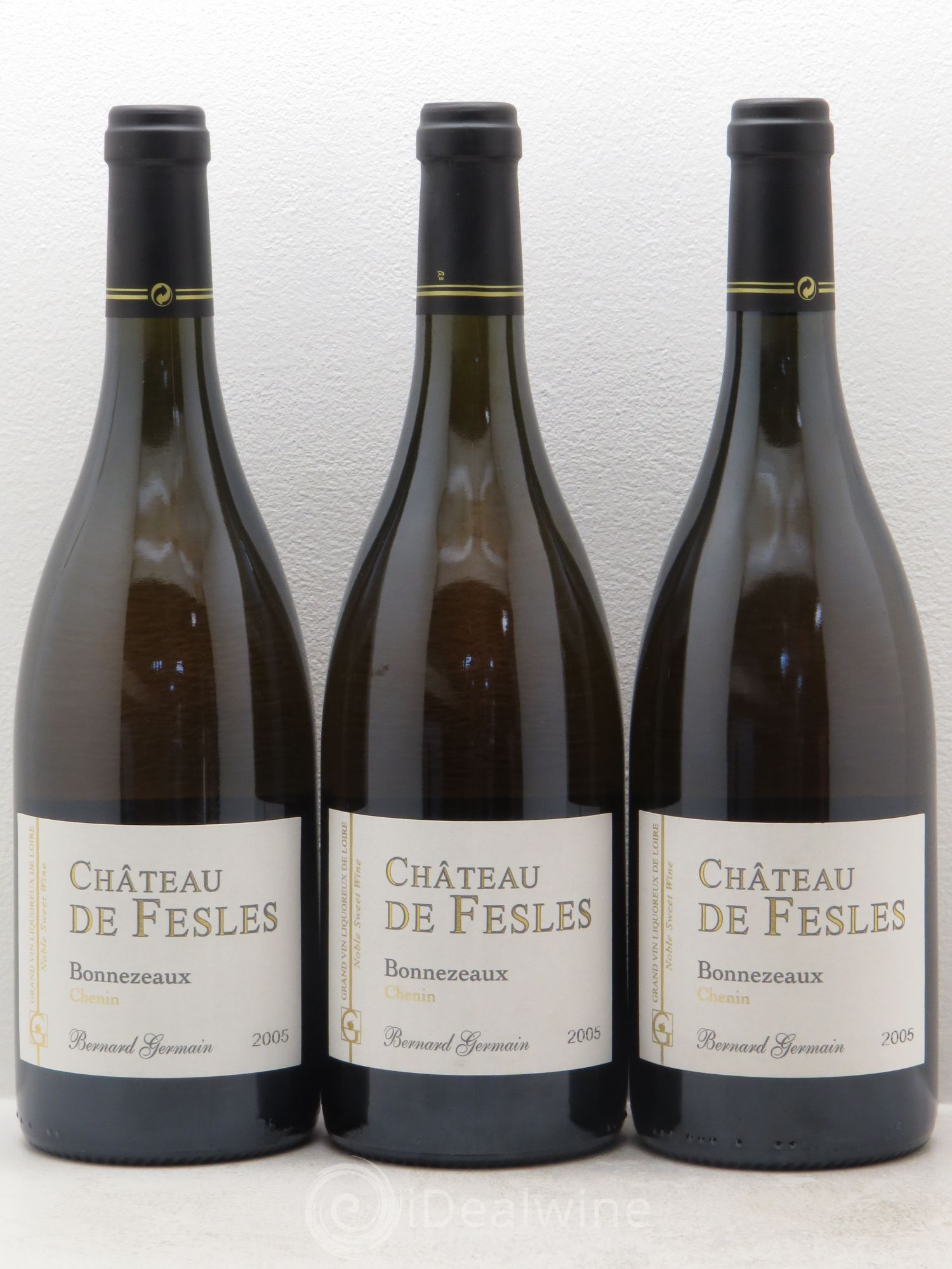 Bonnezeaux Château de Fesles Chenin 2005 - Lotto di 3 bottiglie - 0