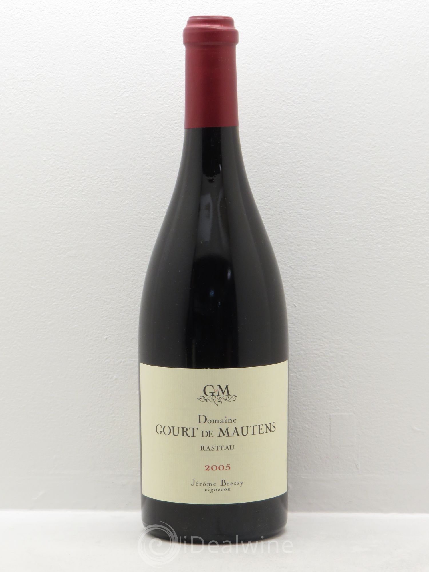 Rasteau Domaine Gourt de Mautens - Jérôme Bressy 2005 - Lot de 12 bouteilles - 0