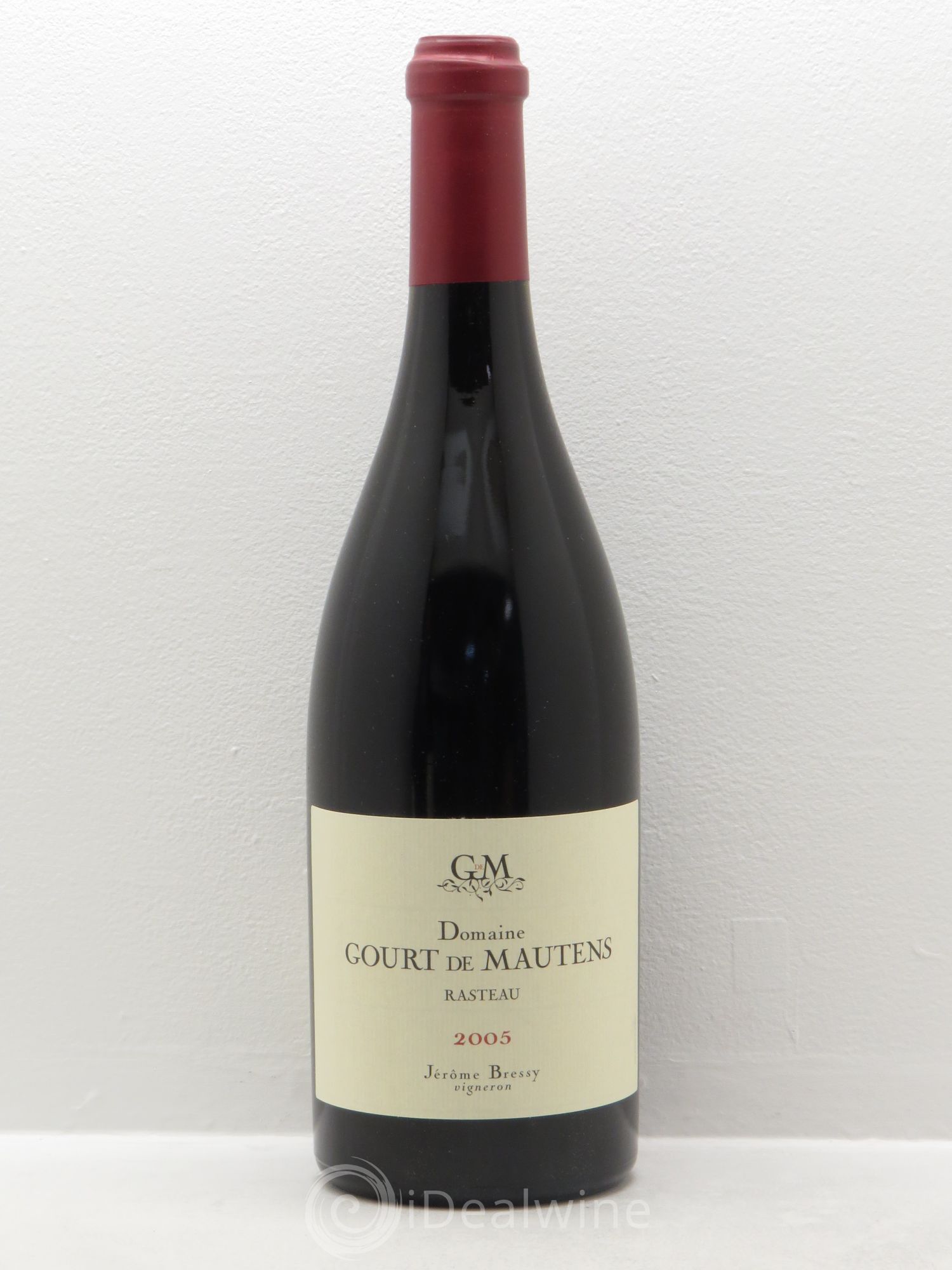 Rasteau Domaine Gourt de Mautens - Jérôme Bressy 2005 - Lot de 12 bouteilles - 0