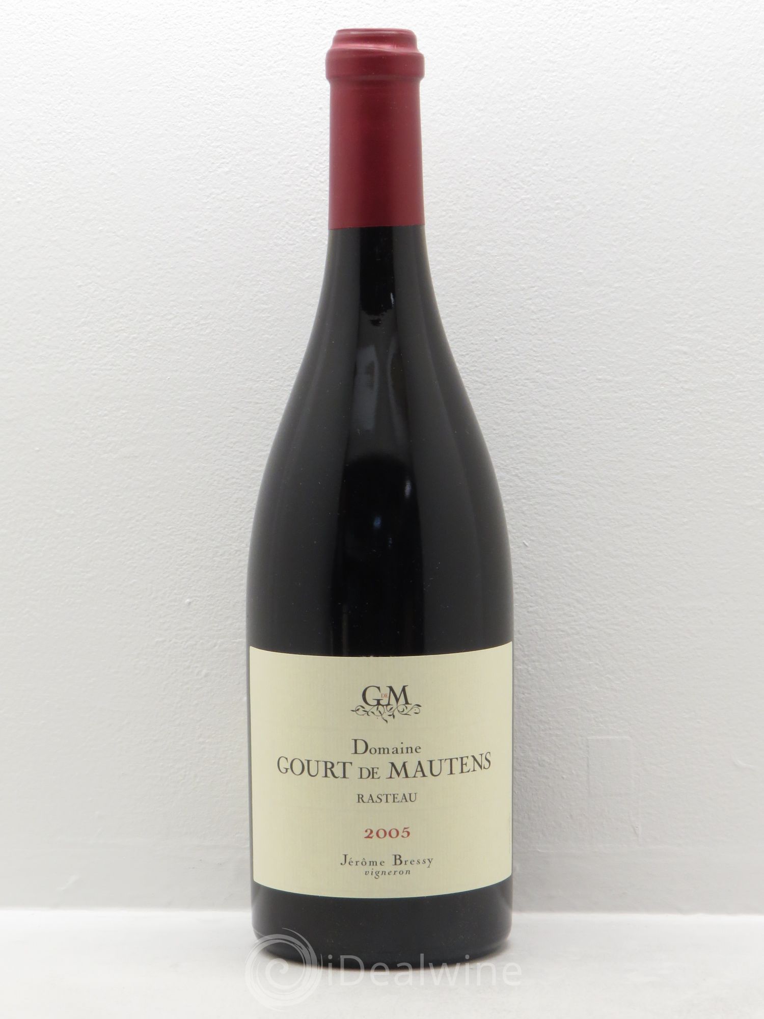 Rasteau Domaine Gourt de Mautens - Jérôme Bressy 2005 - Lot de 12 bouteilles - 0