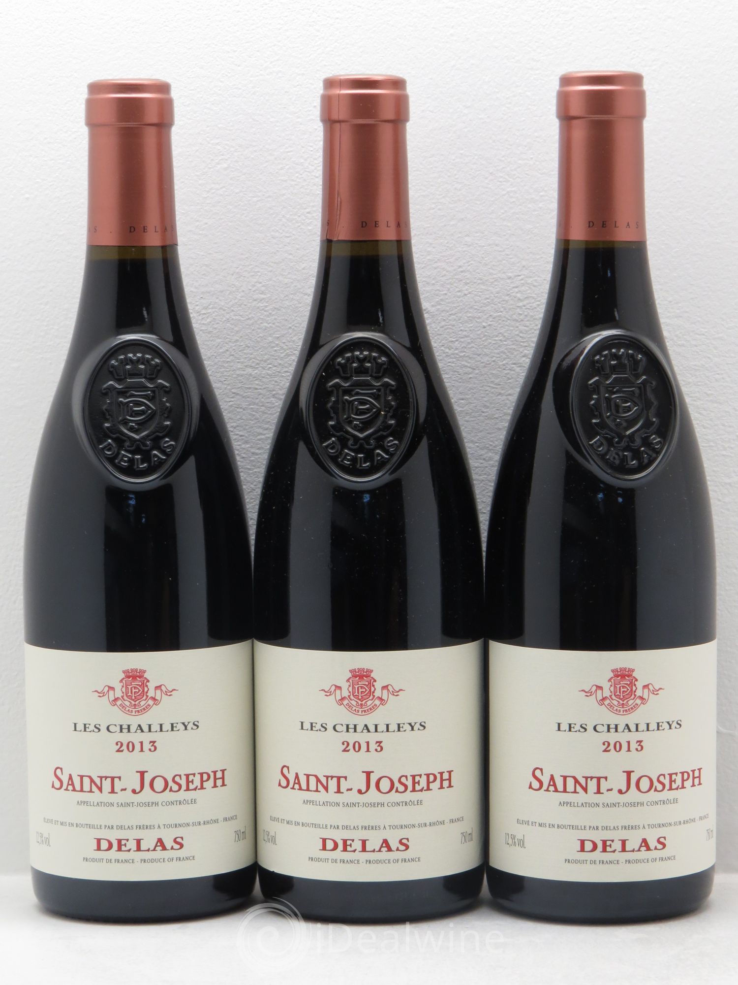 Saint-Joseph Les Challeys Delas Frères 2013 - Lot de 3 bouteilles - 0