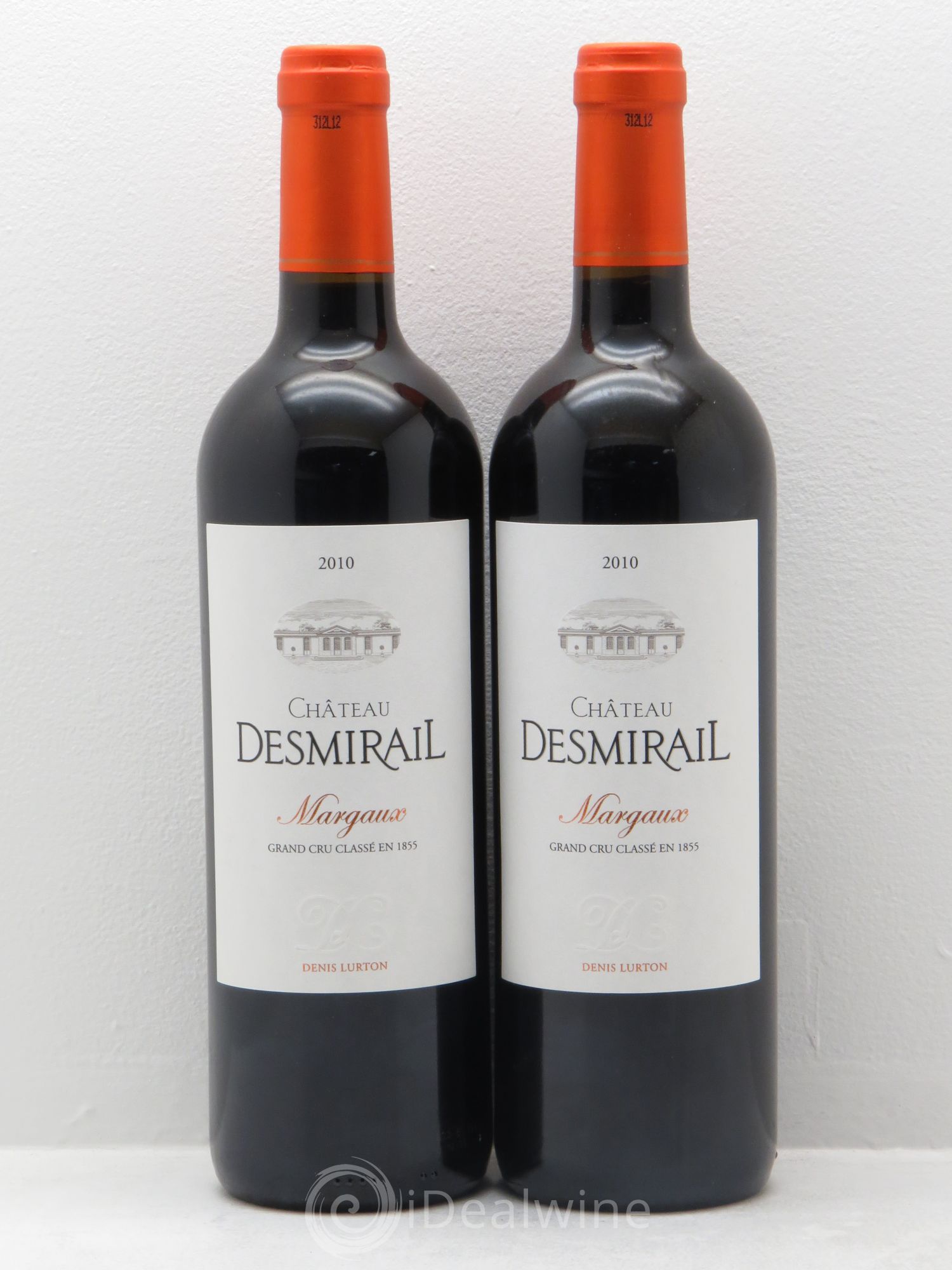 Château Desmirail 3ème Grand Cru Classé 2010 - Lot de 2 bouteilles - 0