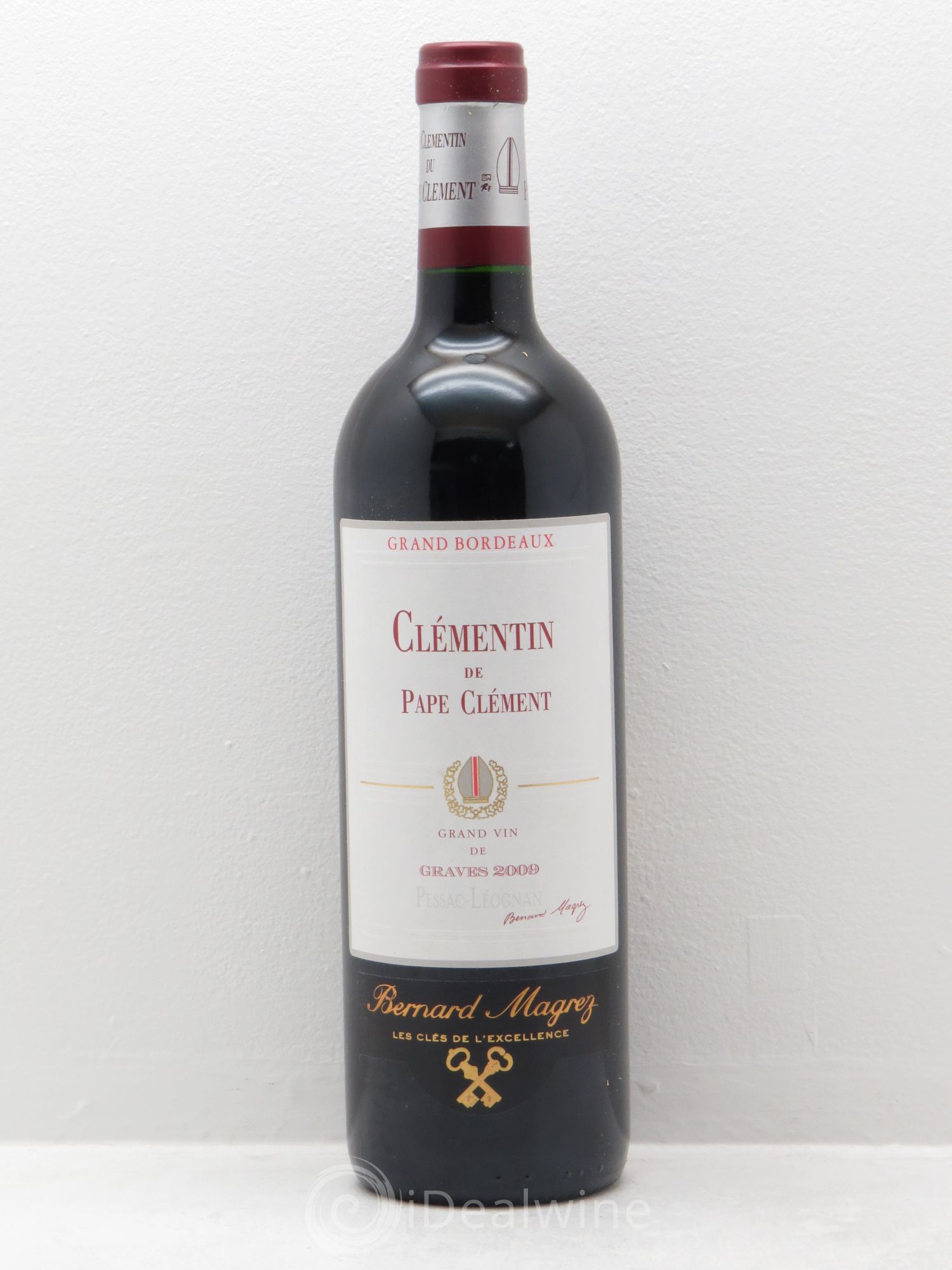 Le Clémentin de Pape Clément Second Vin 2009 - Lot de 6 bouteilles - 0