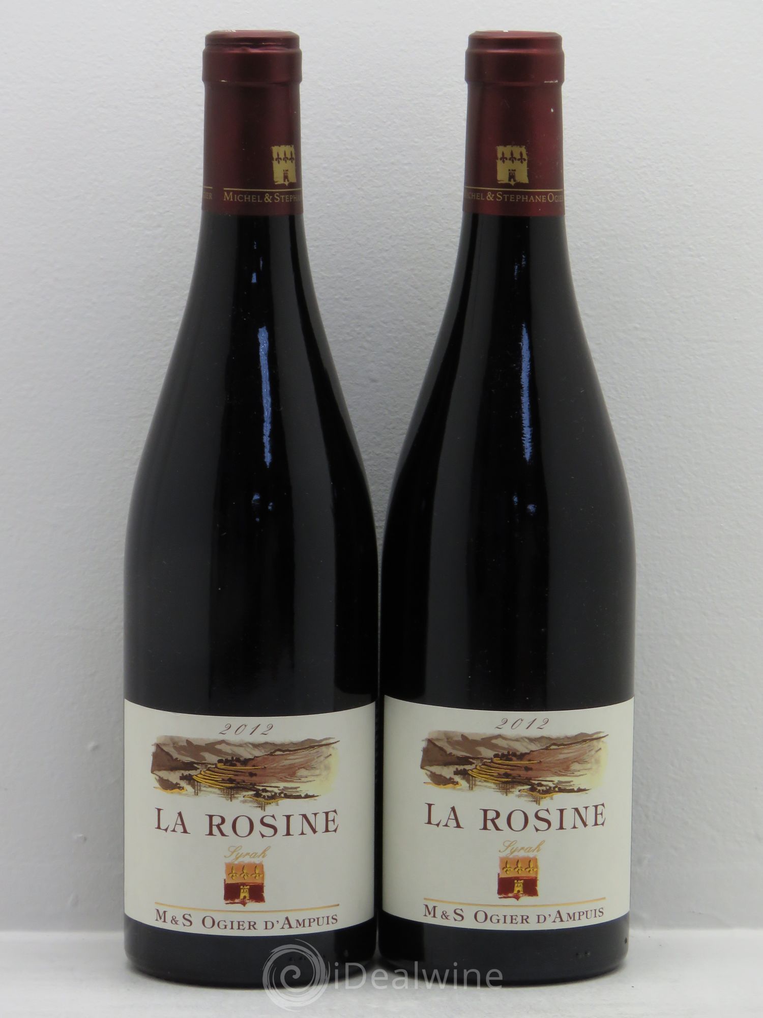 Collines Rhodaniennes La Rosine Stéphane Ogier 2012 - Lot de 2 bouteilles - 0