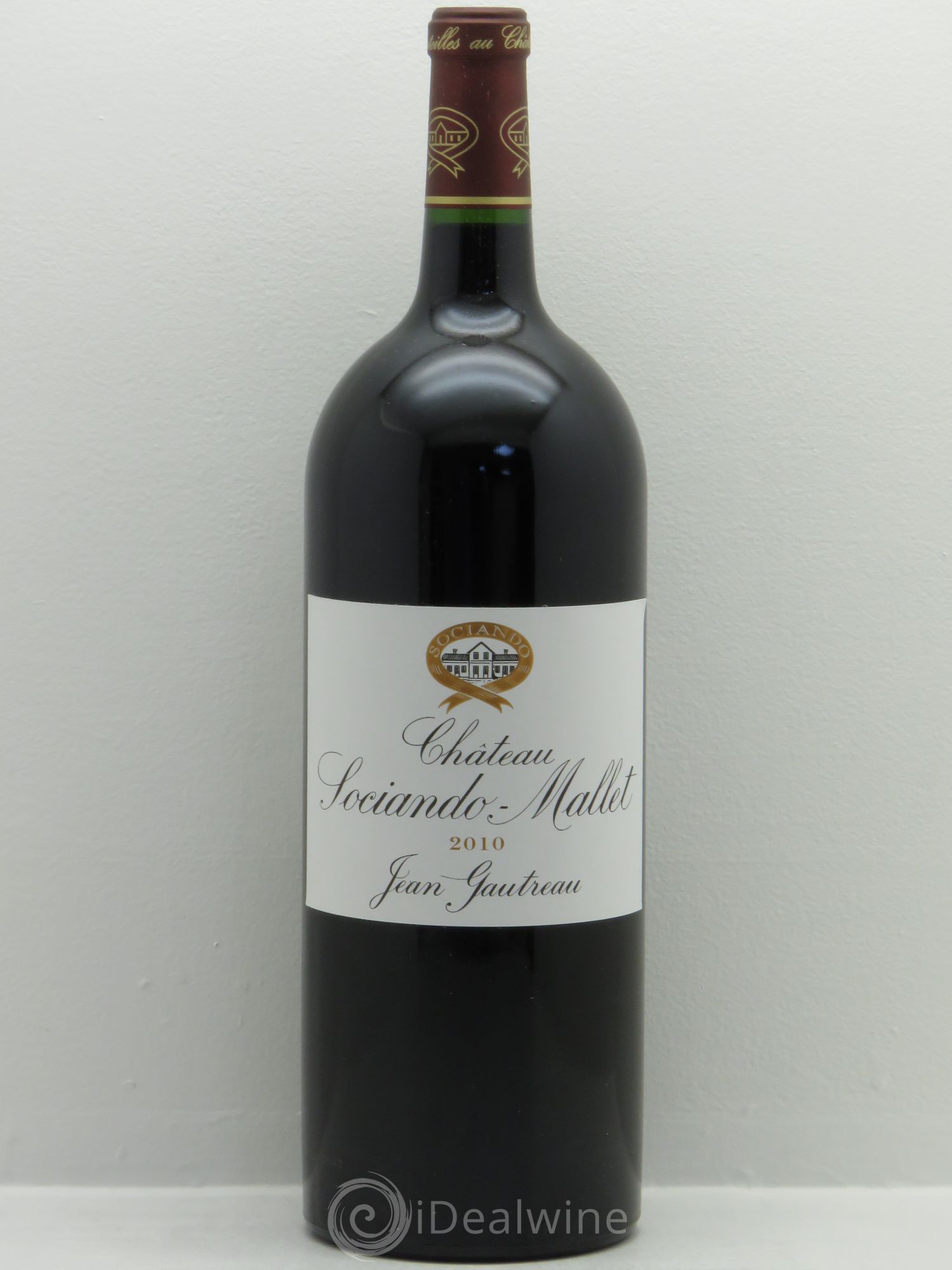 Château Sociando Mallet 2010 - Lot de 3 magnums - 0