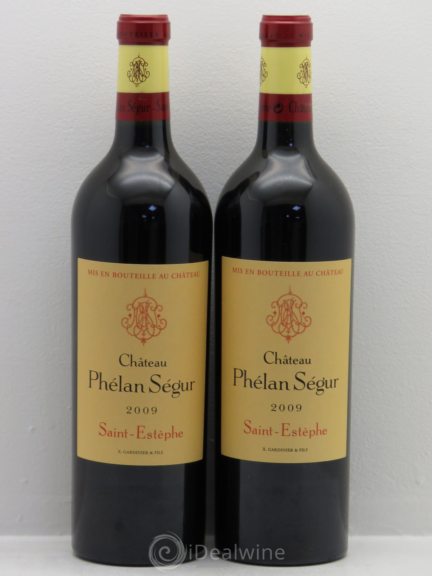 Château Phélan Ségur 2009 - Lot de 2 bouteilles - 0