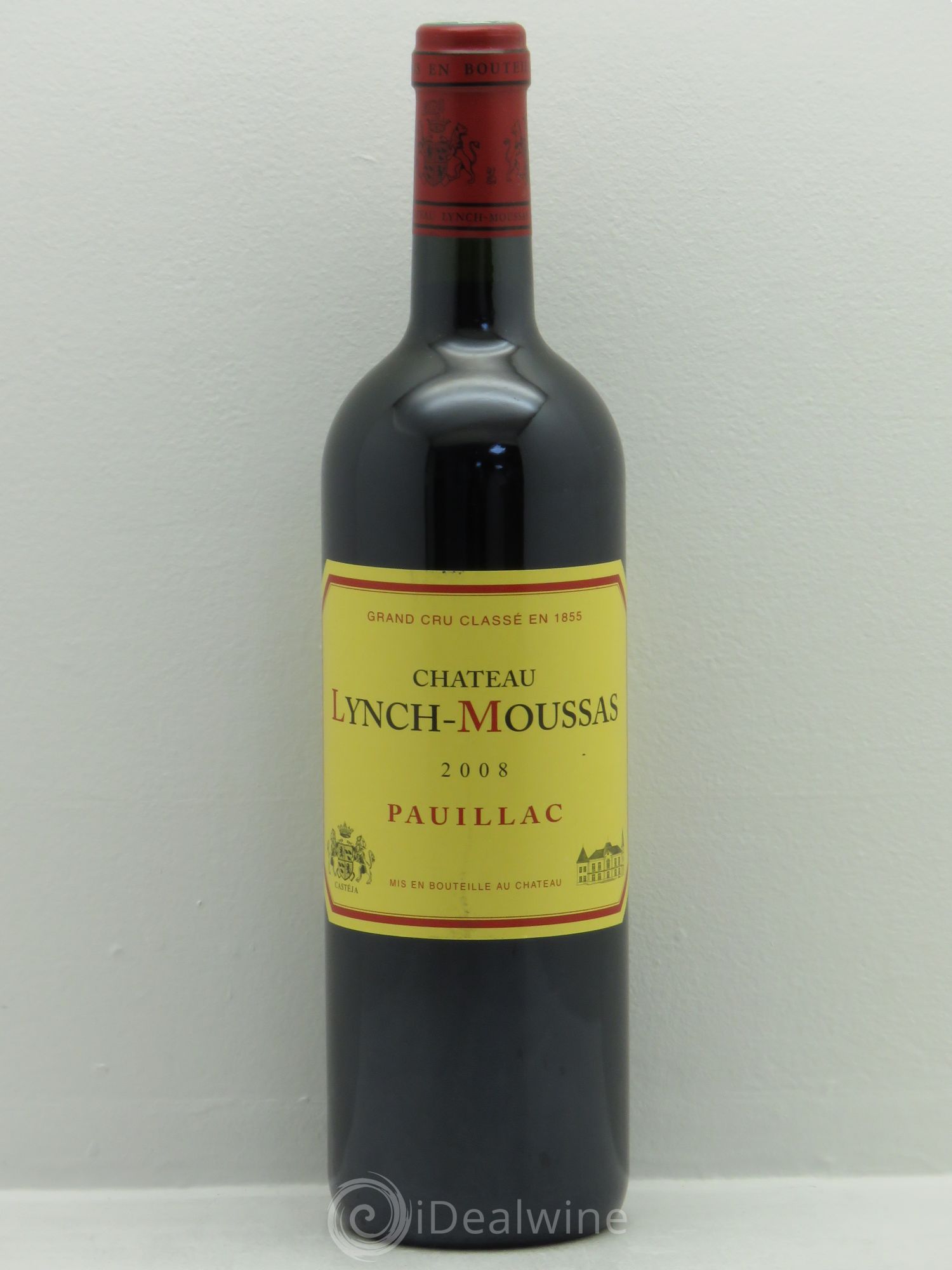 Château Lynch Moussas 5ème Grand Cru Classé 2008 - Lot de 6 bouteilles - 0