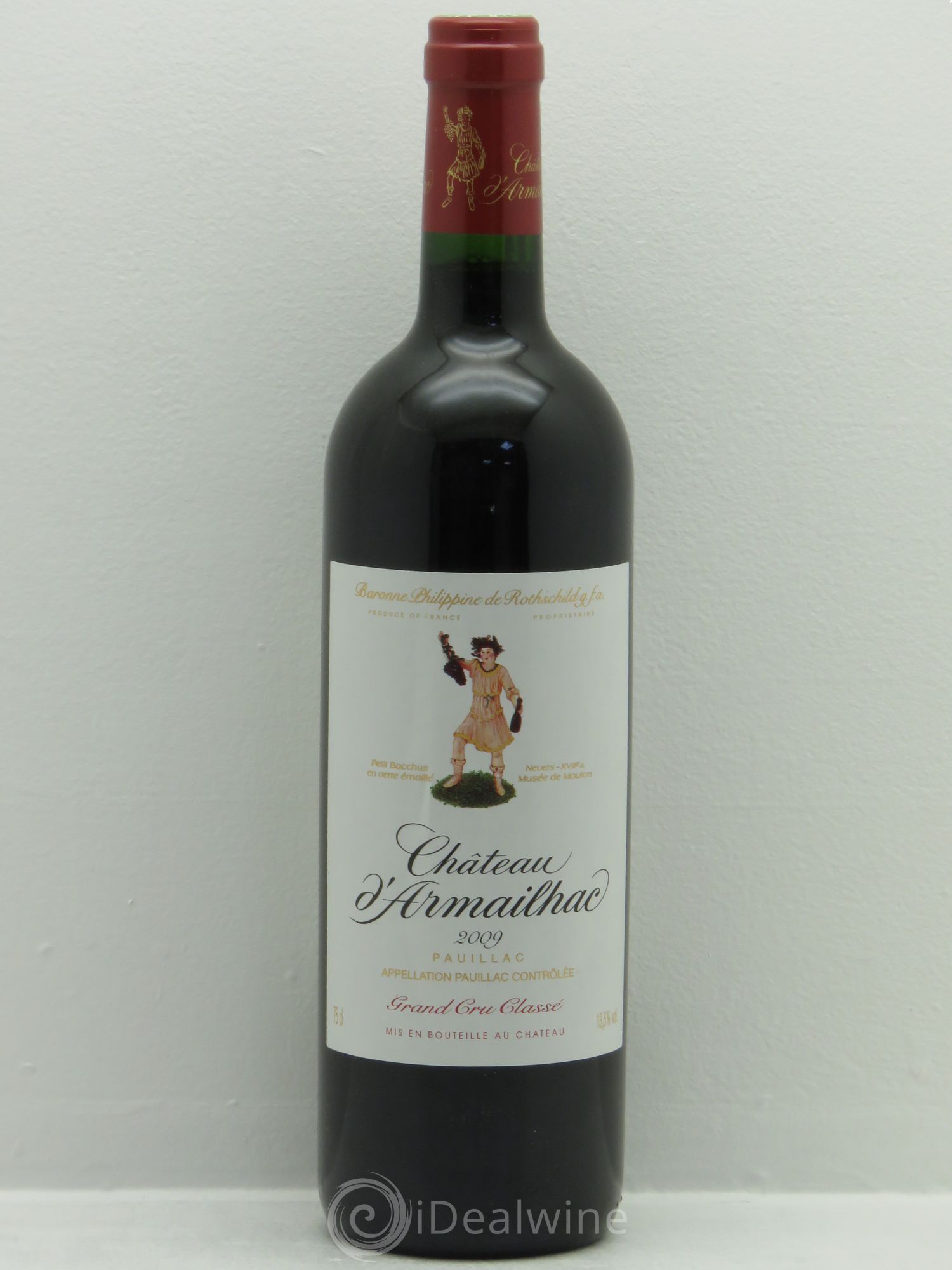 Château d' Armailhac - Mouton Baron(ne) Philippe 5ème Grand Cru Classé 2009 - Lot de 6 bouteilles - 0