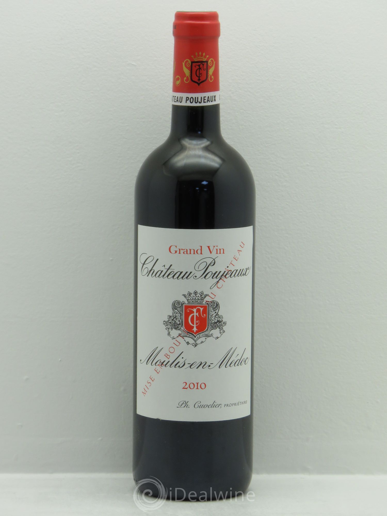 Château Poujeaux 2010 - Lot de 6 bouteilles - 0