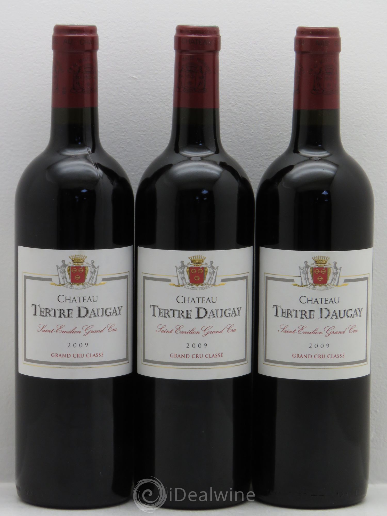 Château Tertre Daugay Grand Cru Classé 2009 - Lot de 3 bouteilles - 0