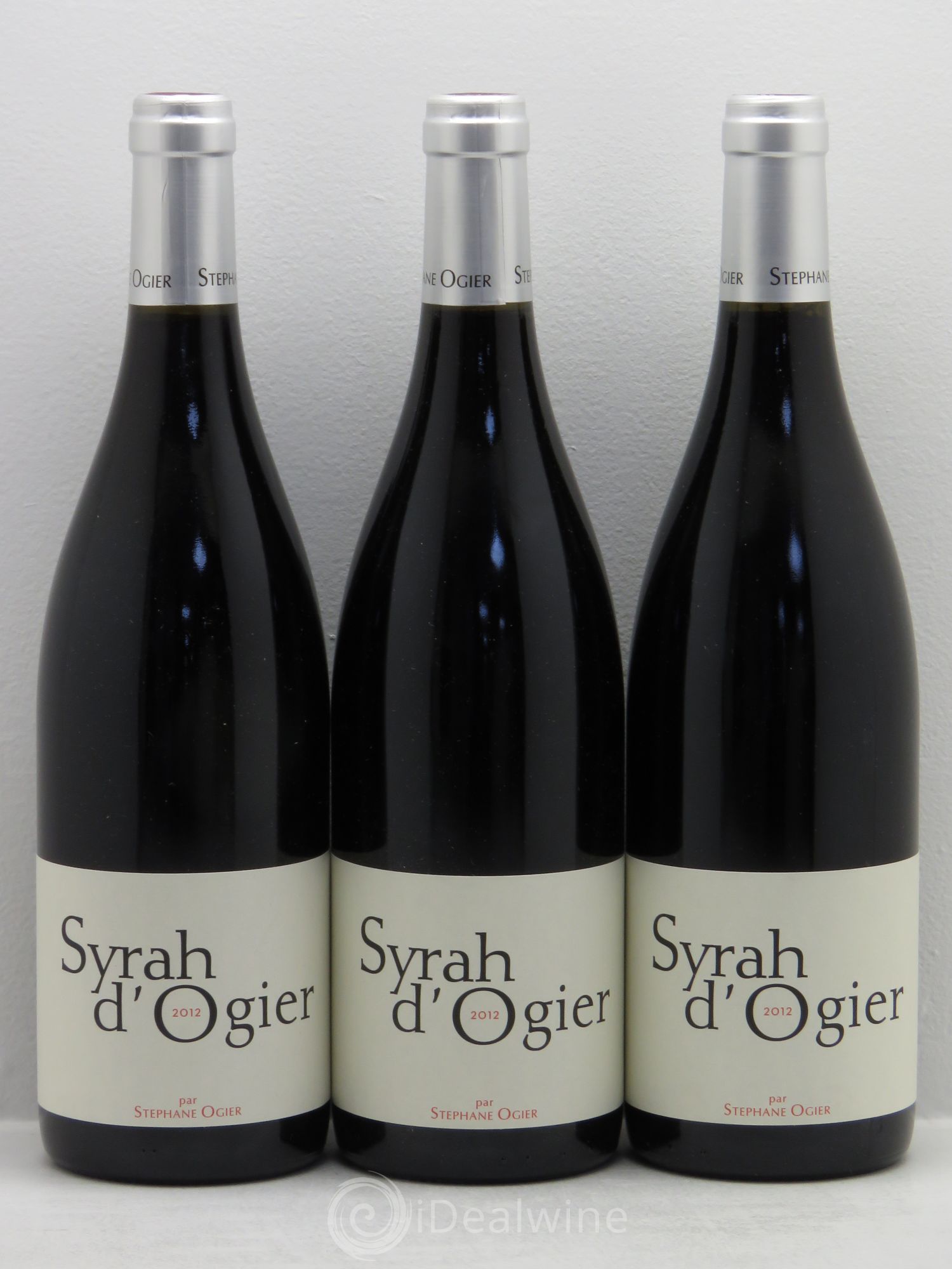 Rhône IGP Collines Rhodaniennes Syrah d'Ogier Domaine Ogier 2012 - Posten von 3 Flaschen - 0