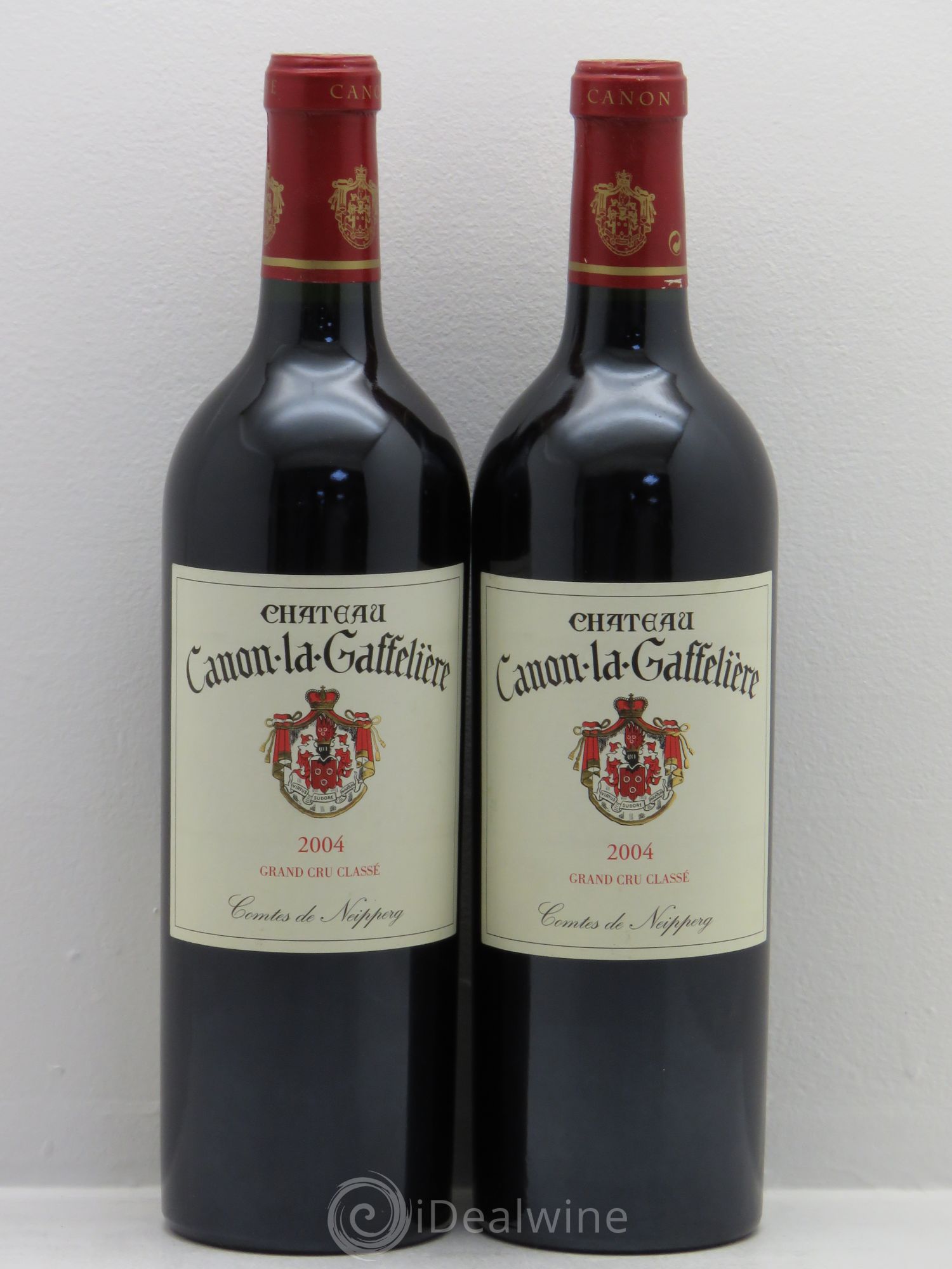 Château Canon la Gaffelière 1er Grand Cru Classé B 2004 - Lot de 2 bouteilles - 0