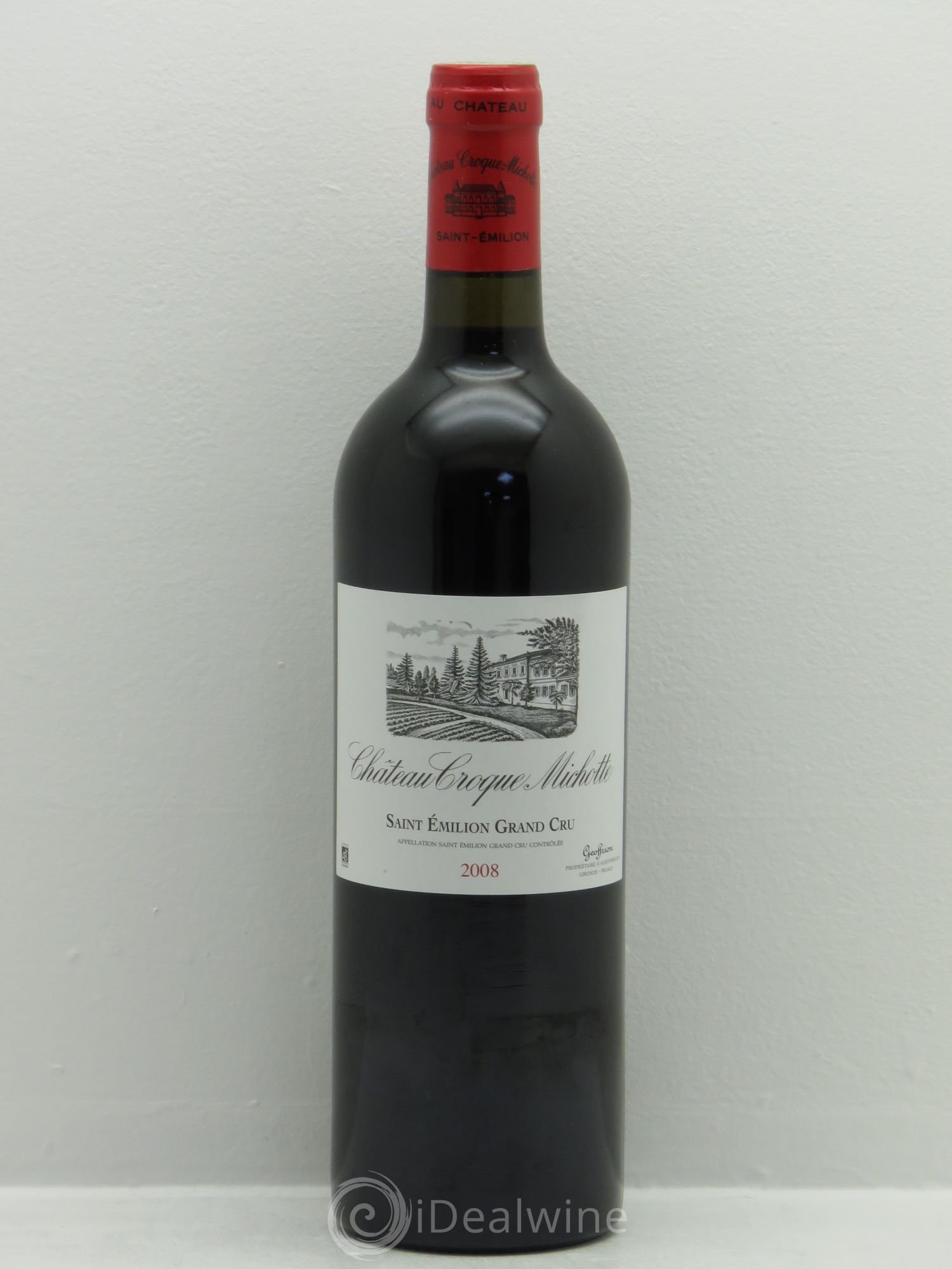 Château Croque Michotte 2008 - Lot de 6 bouteilles - 0