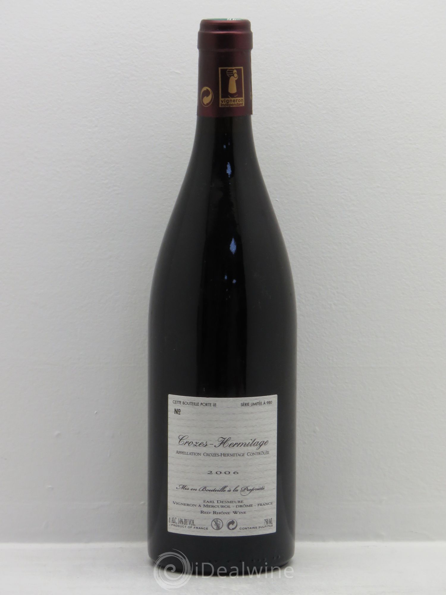 Crozes-Hermitage Autrement - Domaine des Rémizières 2006 - Posten von 6 Flaschen - 1