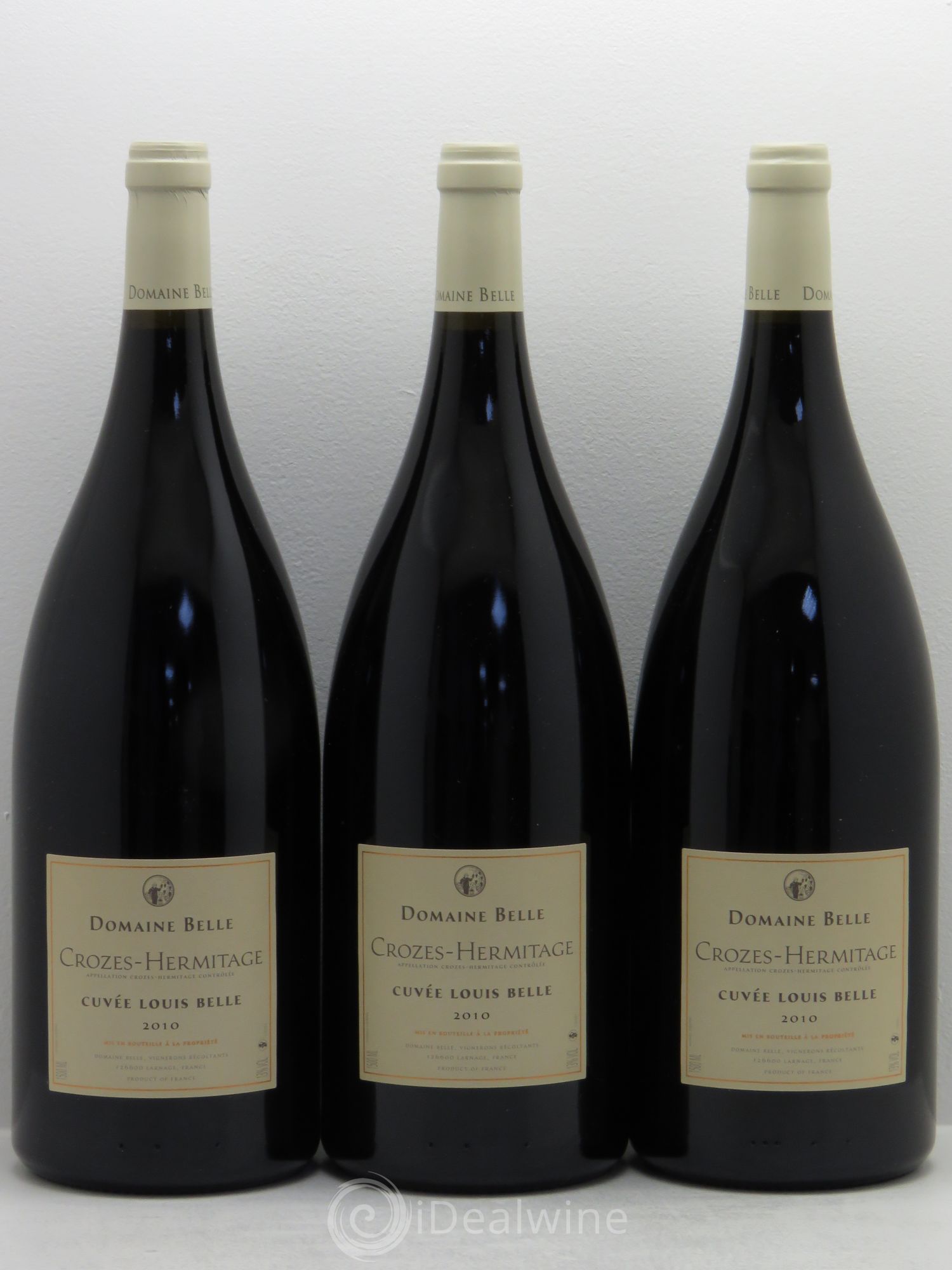 Crozes-Hermitage Domaine Belle 2010 - Lot de 3 magnums - 0