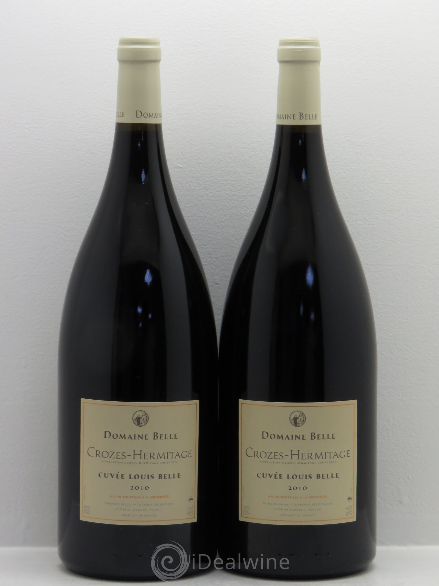 Crozes-Hermitage Domaine Belle 2010 - Lot de 2 magnums - 0