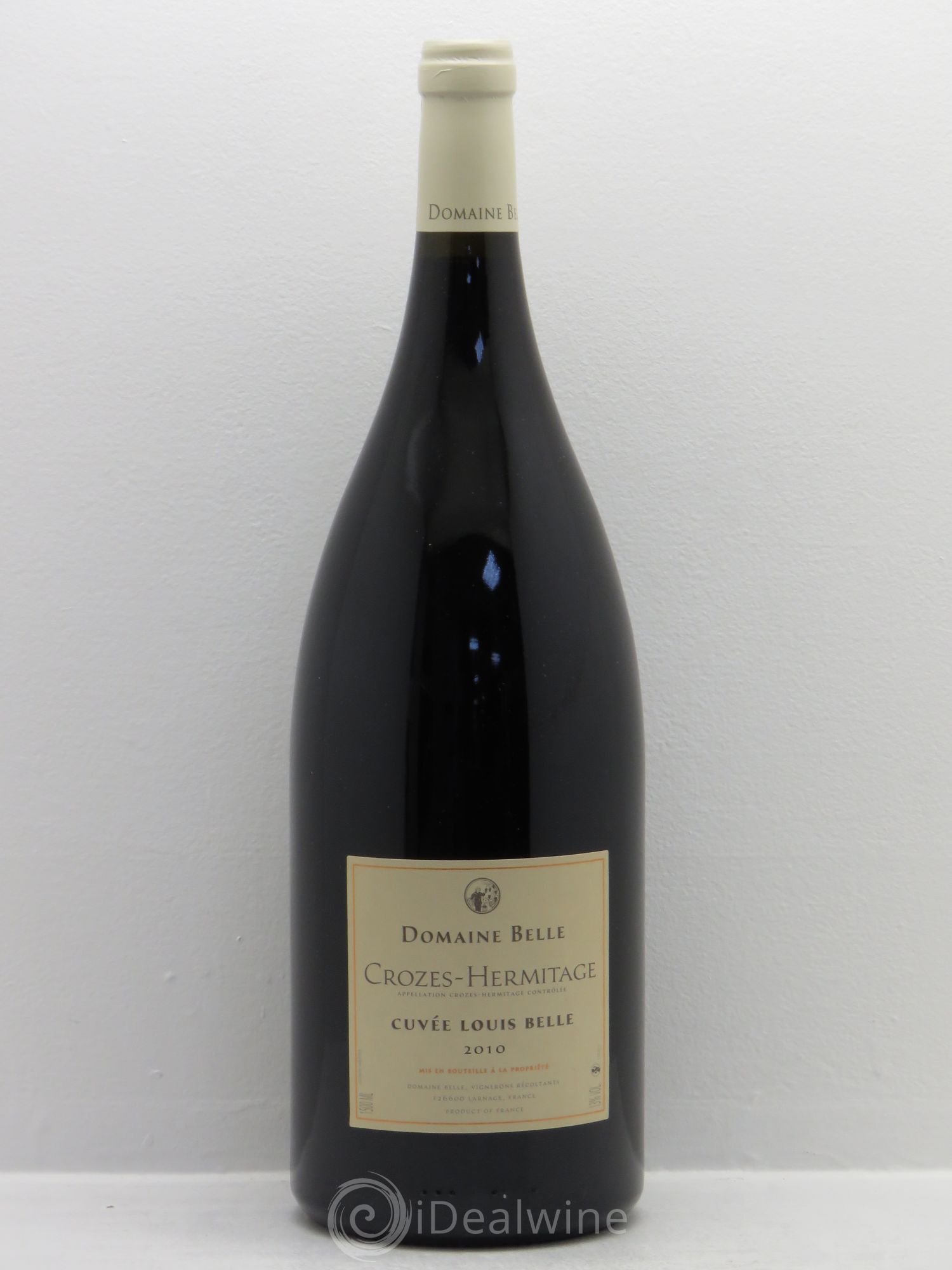 Crozes-Hermitage Louis Belle - Domaine Belle 2010 - Posten von 6 Magnum - 0