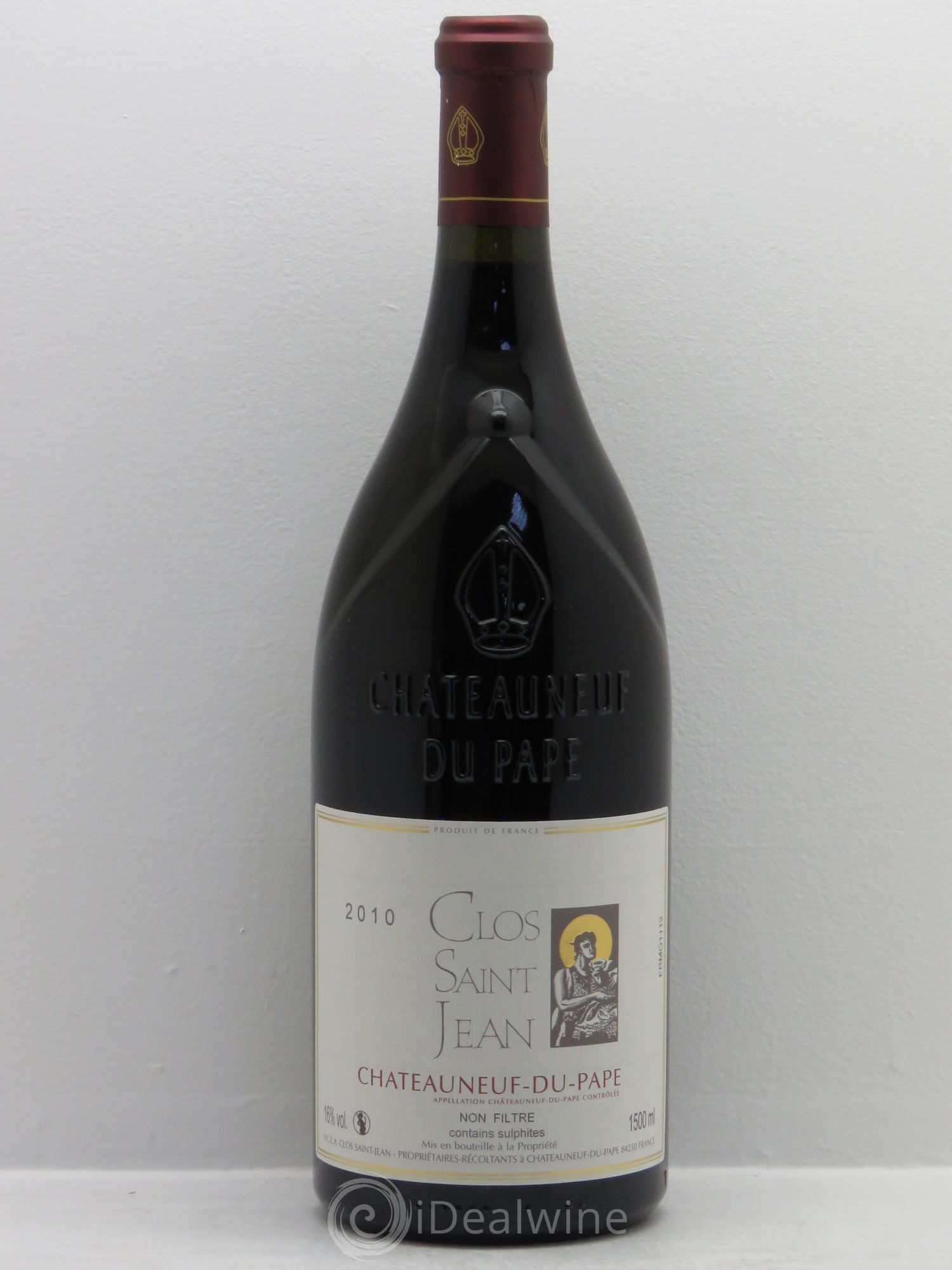 Châteauneuf-du-Pape Clos Saint-Jean Pascal et Vincent Maurel 2010 - Lot de 1 magnum - 0