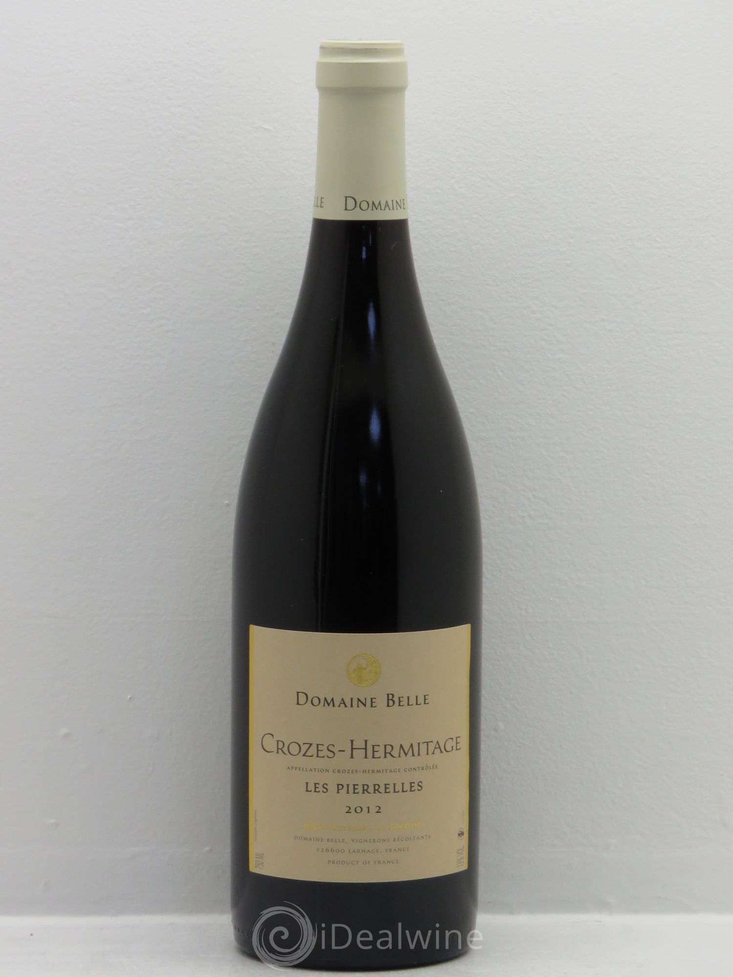Crozes-Hermitage Les Pierrelles - Domaine Belle 2012 - Posten von 6 Flaschen - 0