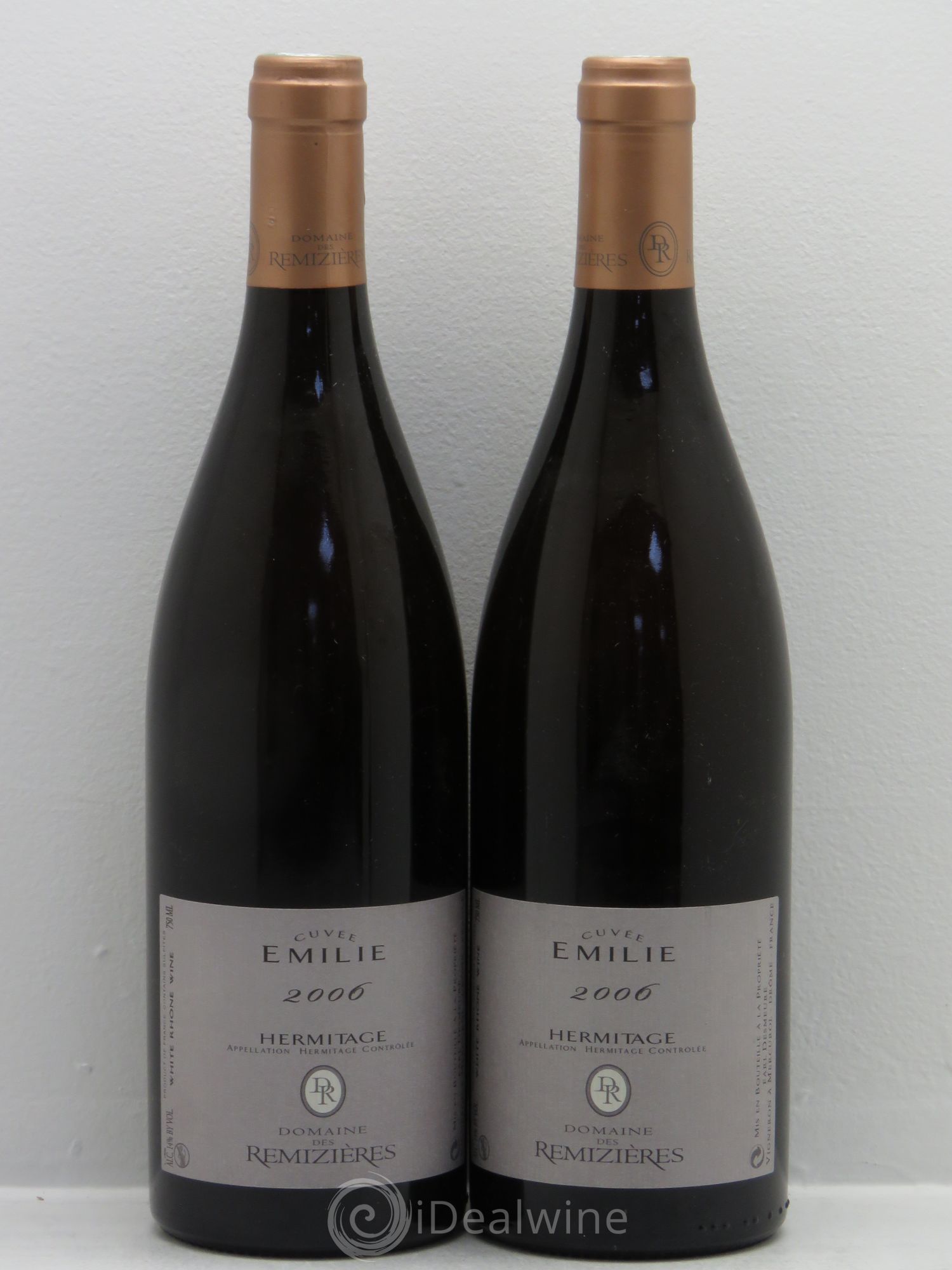 Hermitage Cuvée Emilie Rémizières (Domaine des) 2006 - Lot de 2 bouteilles - 0